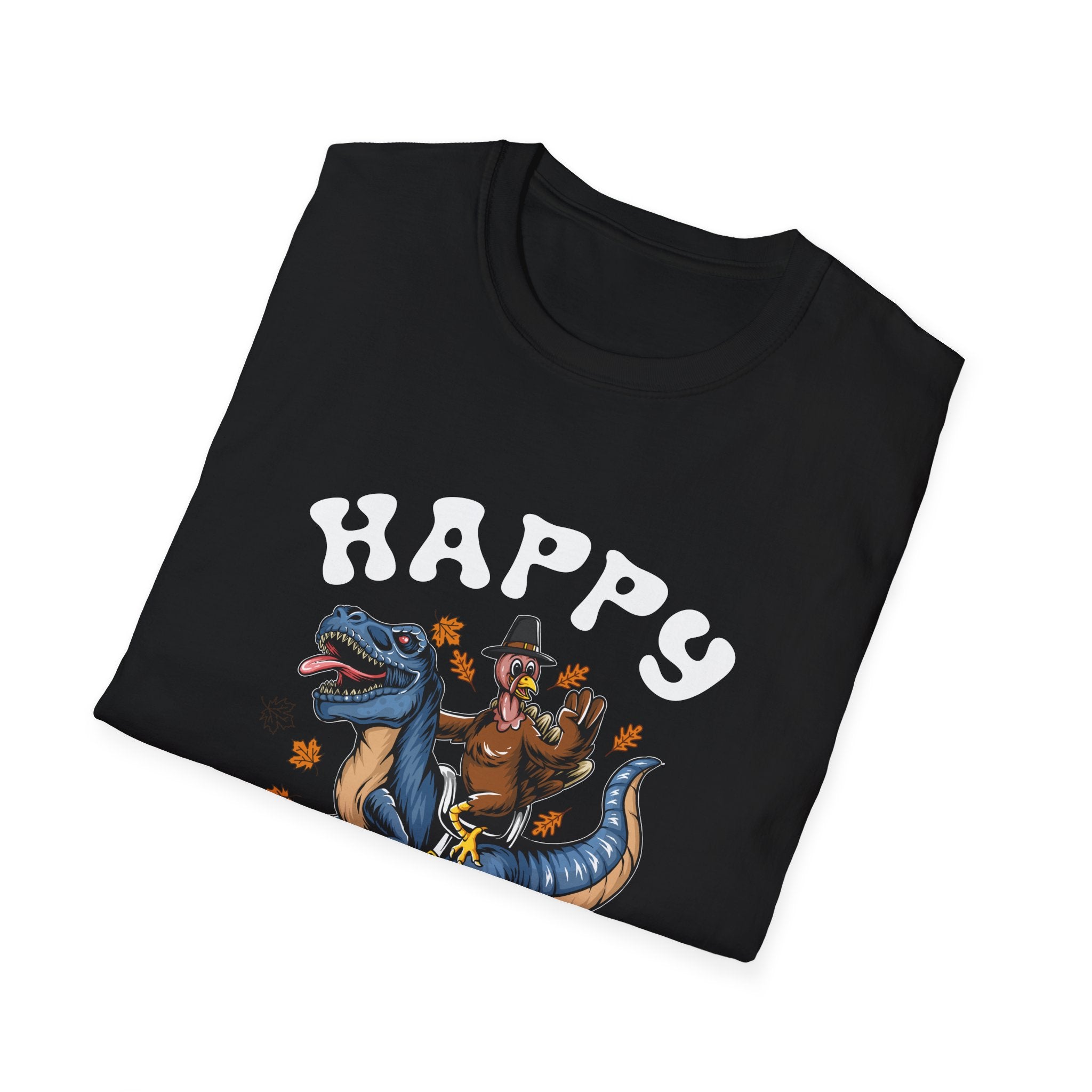 Happy Trexgiving T-Shirt, Dinosaur Tee, Unisex Graphic Shirt, Funny Holiday Shirt, Thanksgiving Gift, Casual Wear
