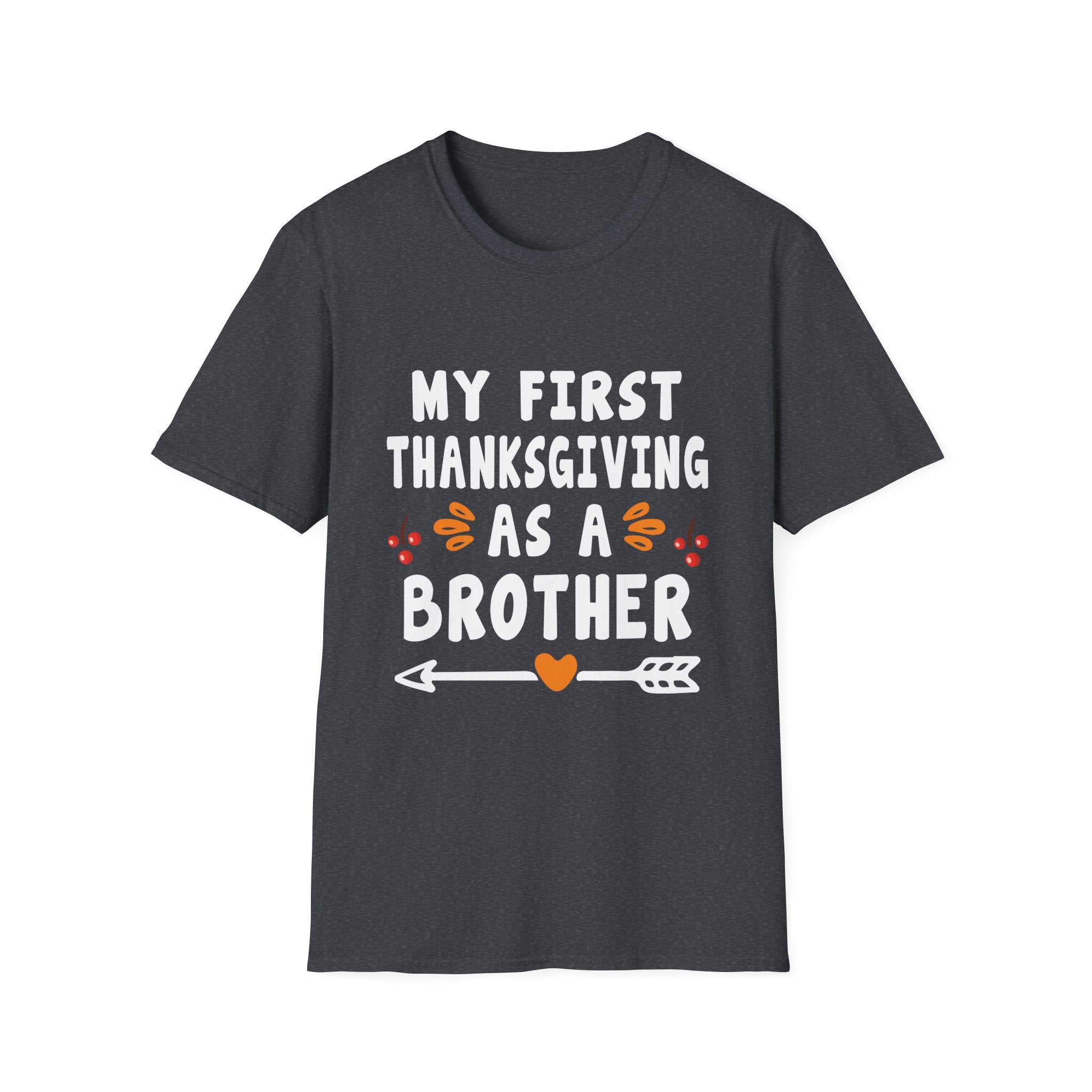 My First Thanksgiving as a Brother T-Shirt | Unisex Softstyle Tee for New Brothers | Family Gathering Shirt | Perfect Fall Gift, [...]