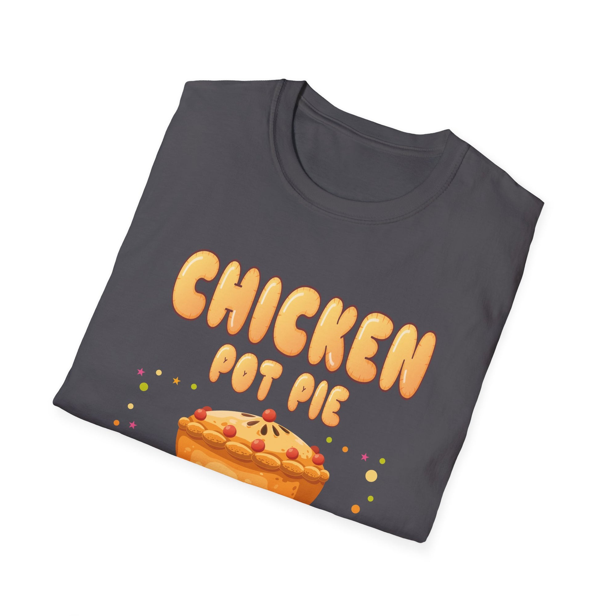 Chicken Pot Pie Unisex T-Shirt, Funny Foodie Shirt, Gift for Chefs, Cooking Enthusiasts, Casual Wear, Food Lover Tee