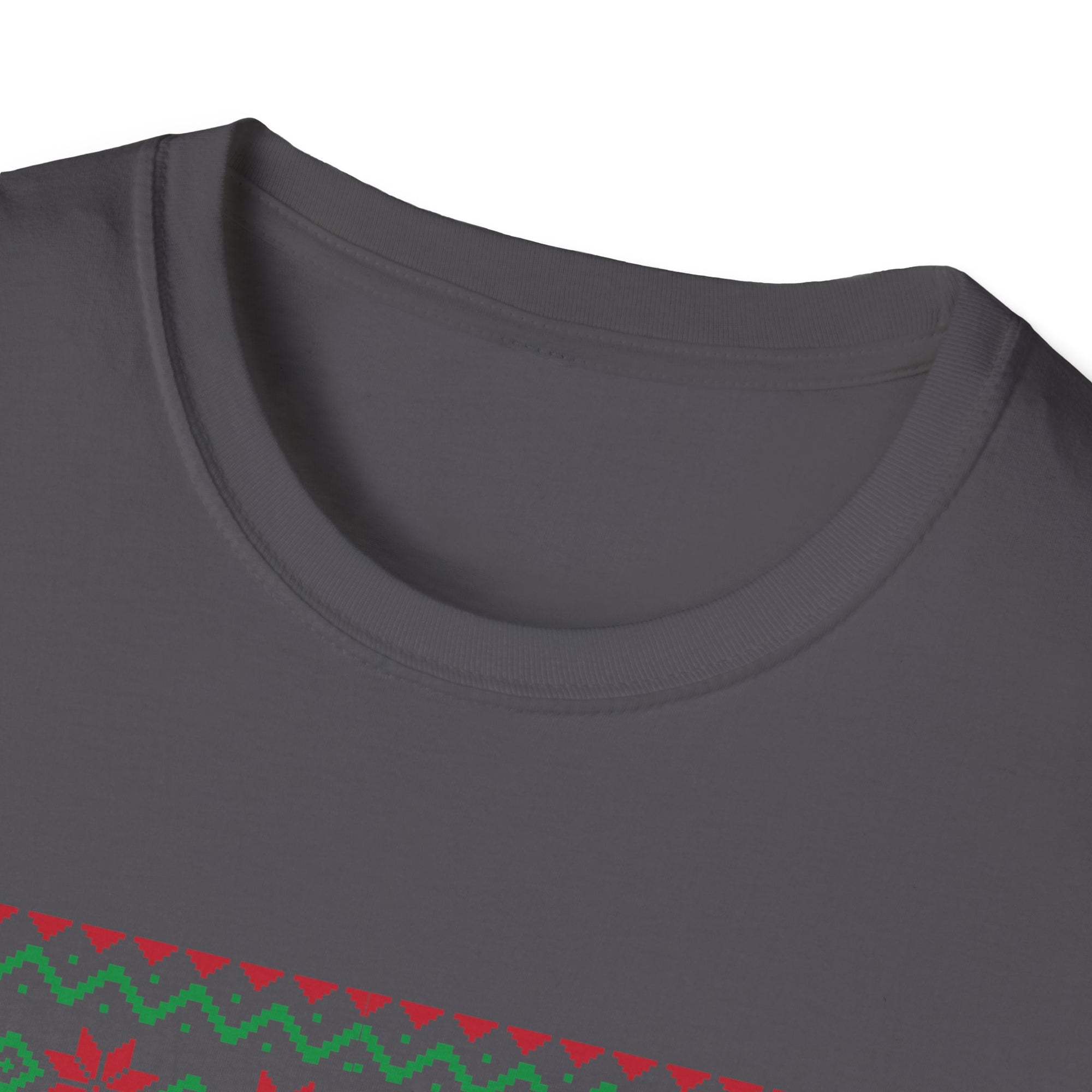 Festive Llama T-Shirt, Holiday Apparel, Christmas Gift, Unisex Softstyle Tee, Party Outfit, Animal Lover Shirt