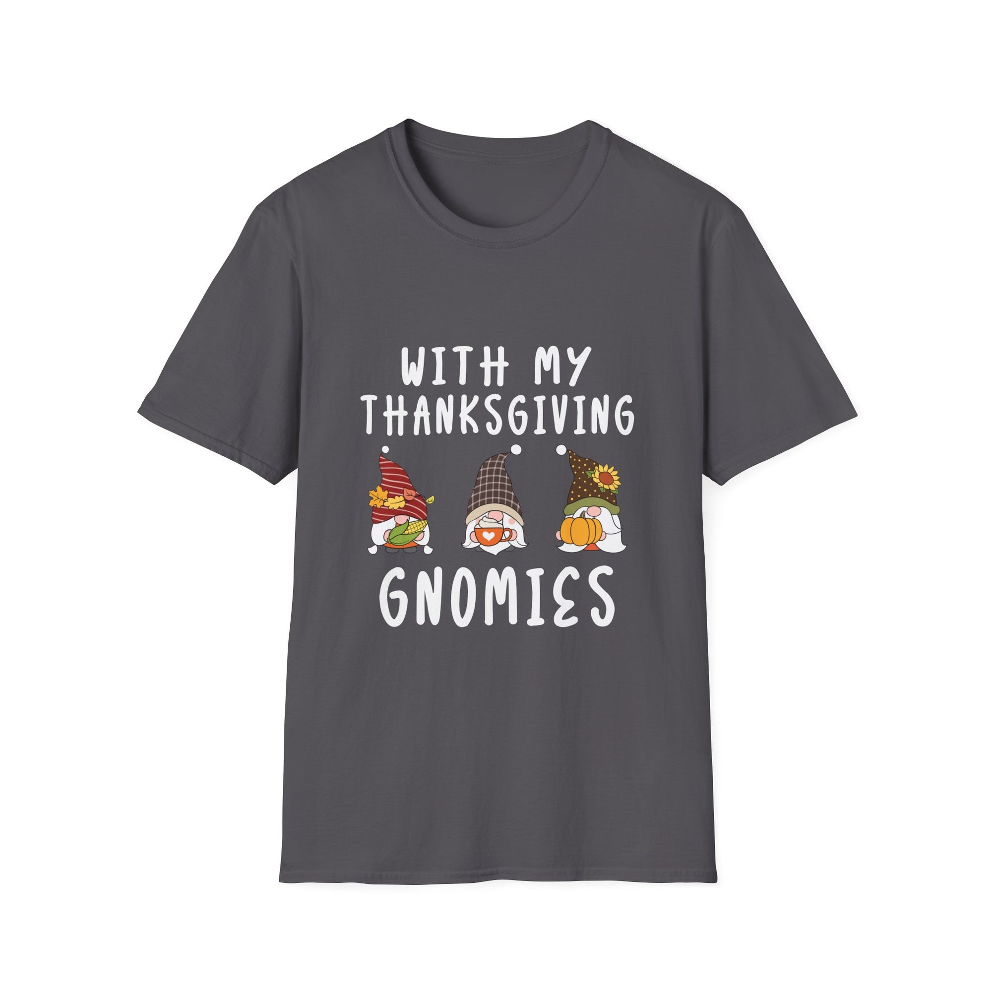 Thanksgiving Gnomies T-Shirt, Funny Thanksgiving Shirt, Holiday Tee, Family Gathering Apparel, Fall Celebration Top