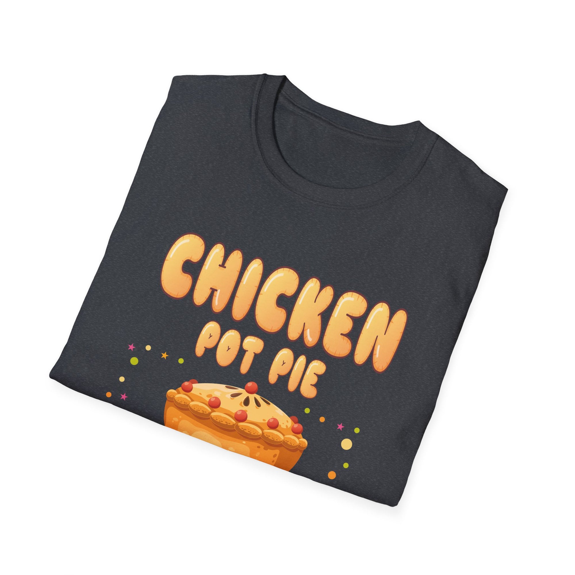 Chicken Pot Pie Unisex T-Shirt, Funny Foodie Shirt, Gift for Chefs, Cooking Enthusiasts, Casual Wear, Food Lover Tee
