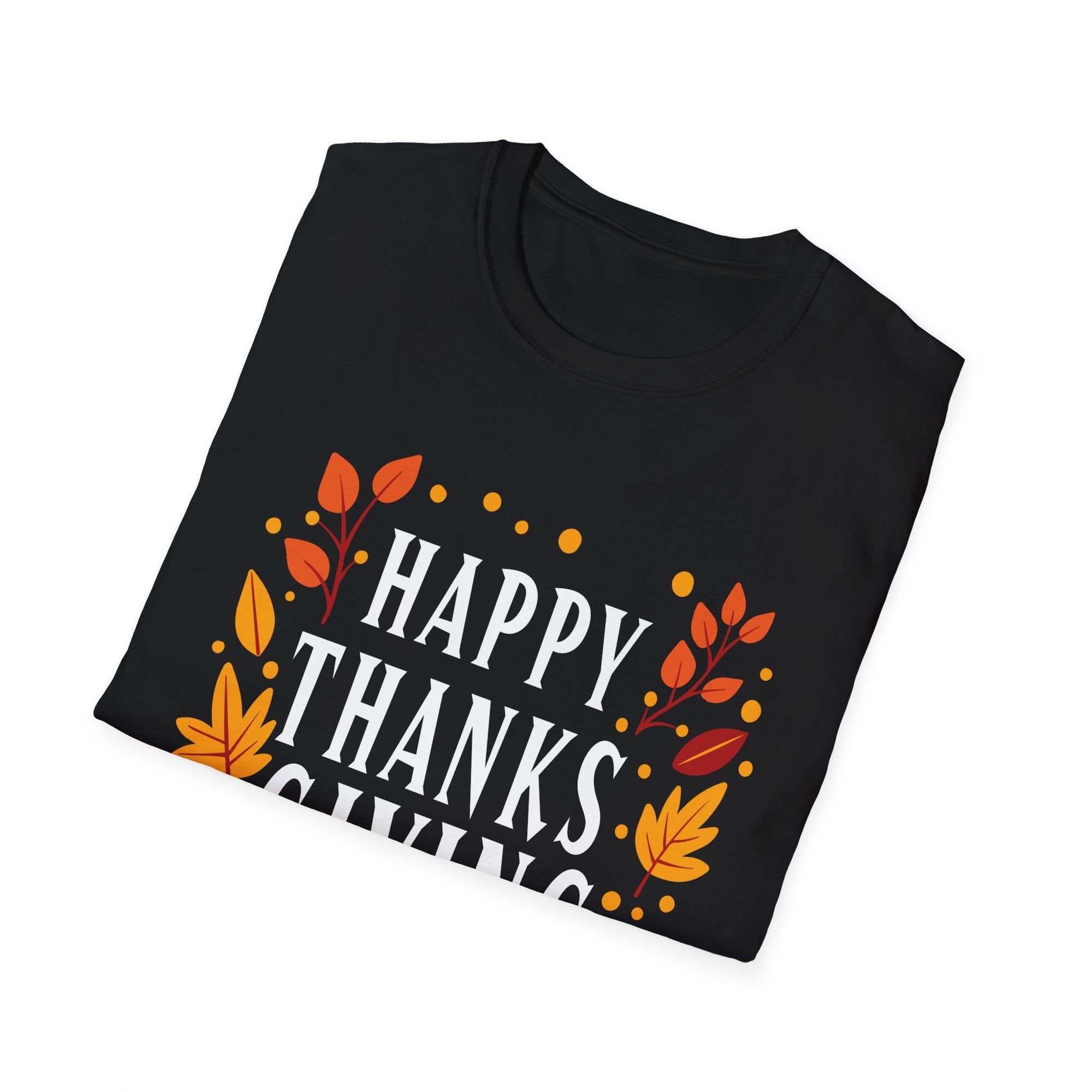 Thanksgiving Unisex Softstyle T-Shirt | Fall Vibe Tee, Cozy Autumn Apparel, Family Gathering Shirt, Thanksgiving Celebration Gift, [...]