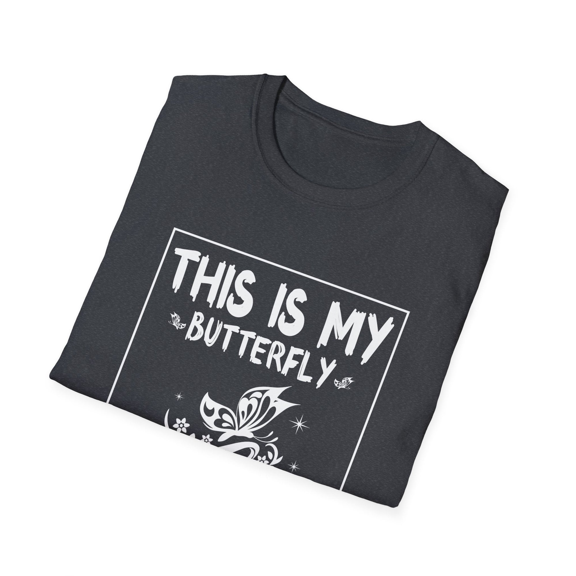Butterfly Costume Unisex Softstyle T-Shirt, Funny Halloween Shirt, Graphic Tee, Gift for Kids and Adults, Cute Costume Top