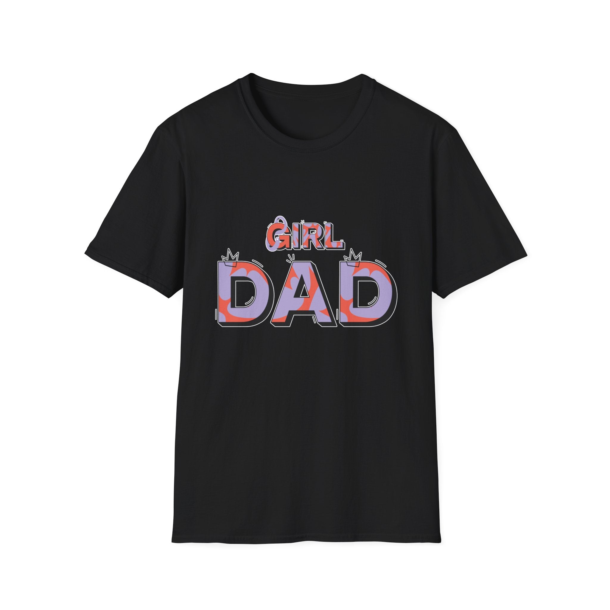 Fun 'Girl Dad' Unisex Softstyle T-Shirt | Perfect Gift for Fathers | Casual Style, Family, Celebrations, Birthdays