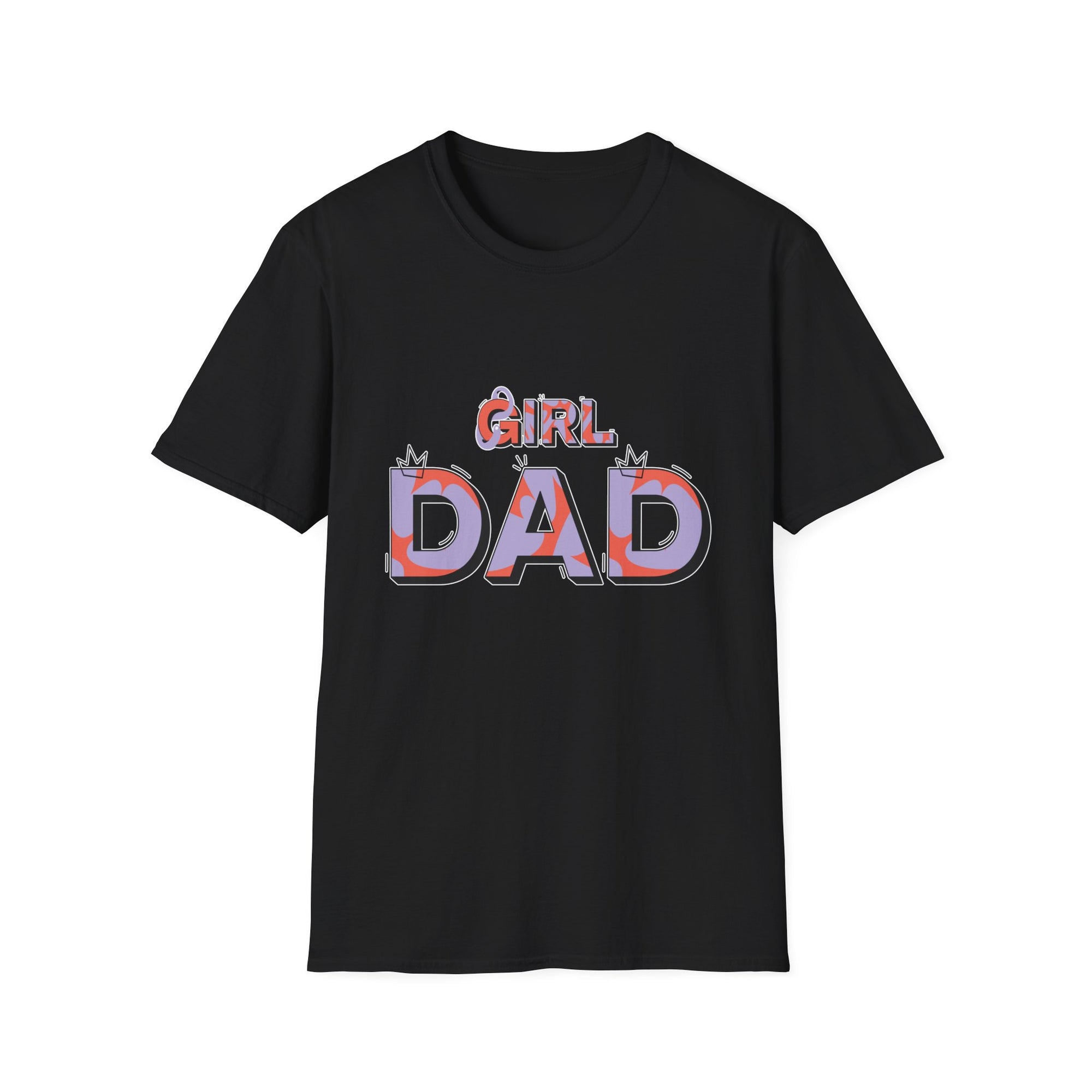 Fun 'Girl Dad' Unisex Softstyle T-Shirt | Perfect Gift for Fathers | Casual Style, Family, Celebrations, Birthdays