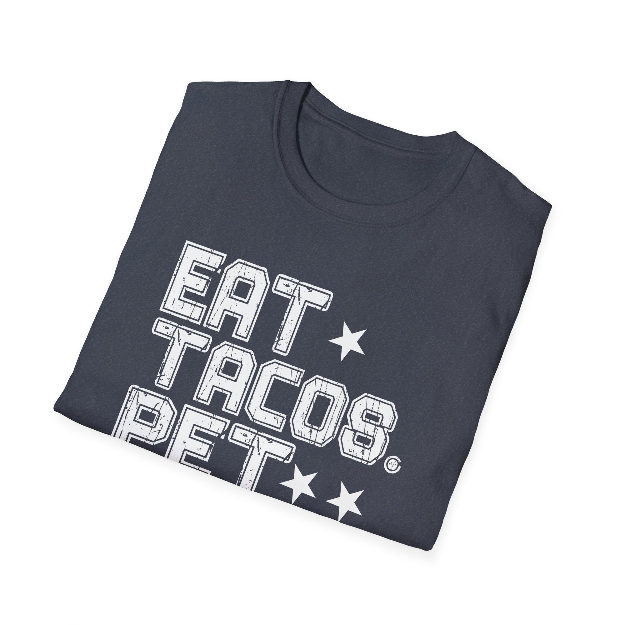 Funny Dog Lover's Tee - Eat Tacos Pet Dogs, Unisex Softstyle T-Shirt for Dog Owners, Gift for Pet Lovers, Casual Everyday Shirt, Funny [...]