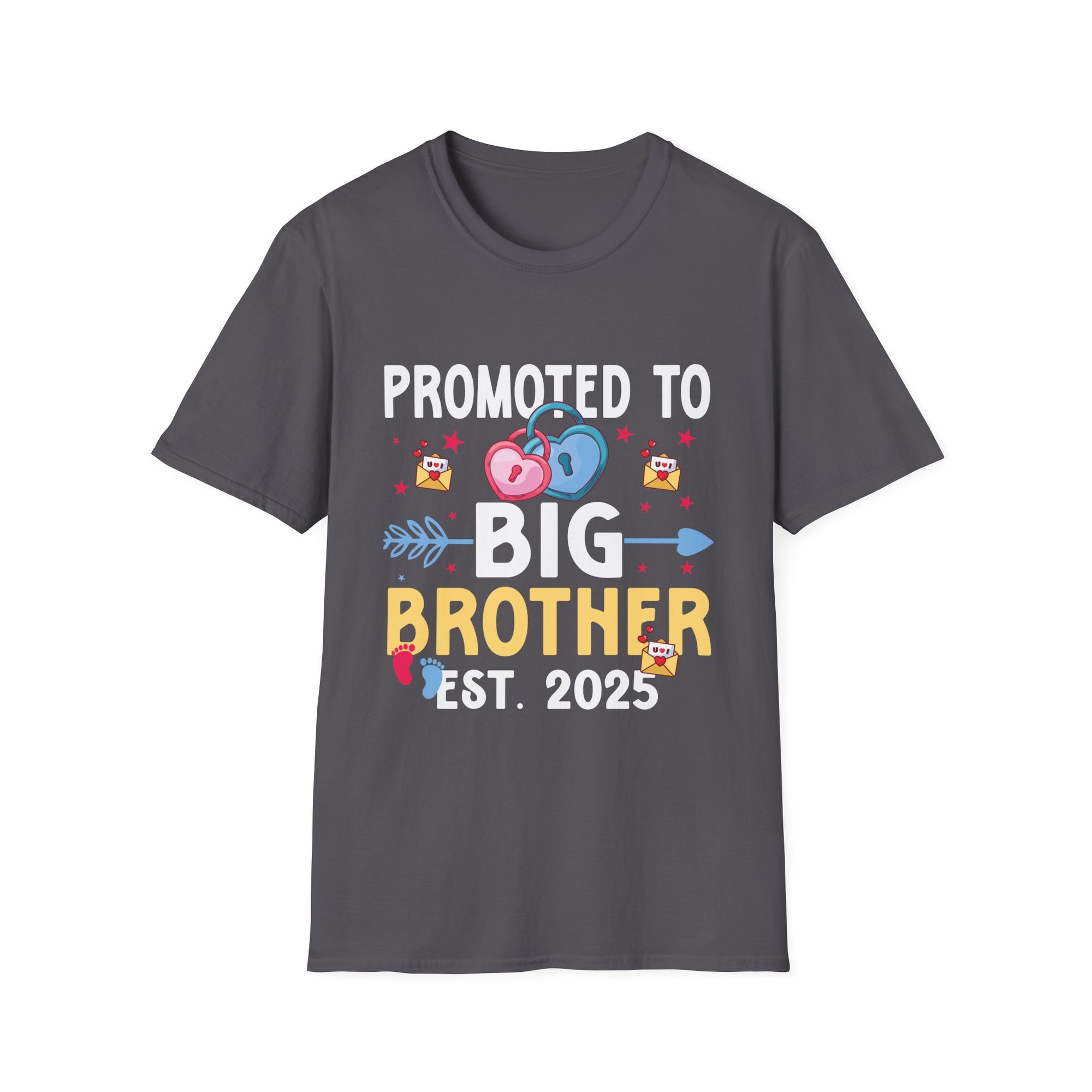 Big Brother Promotion T-Shirt, Cute Sibling Gift, Expecting Parents, Baby Announcement, Family Reunion Apparel