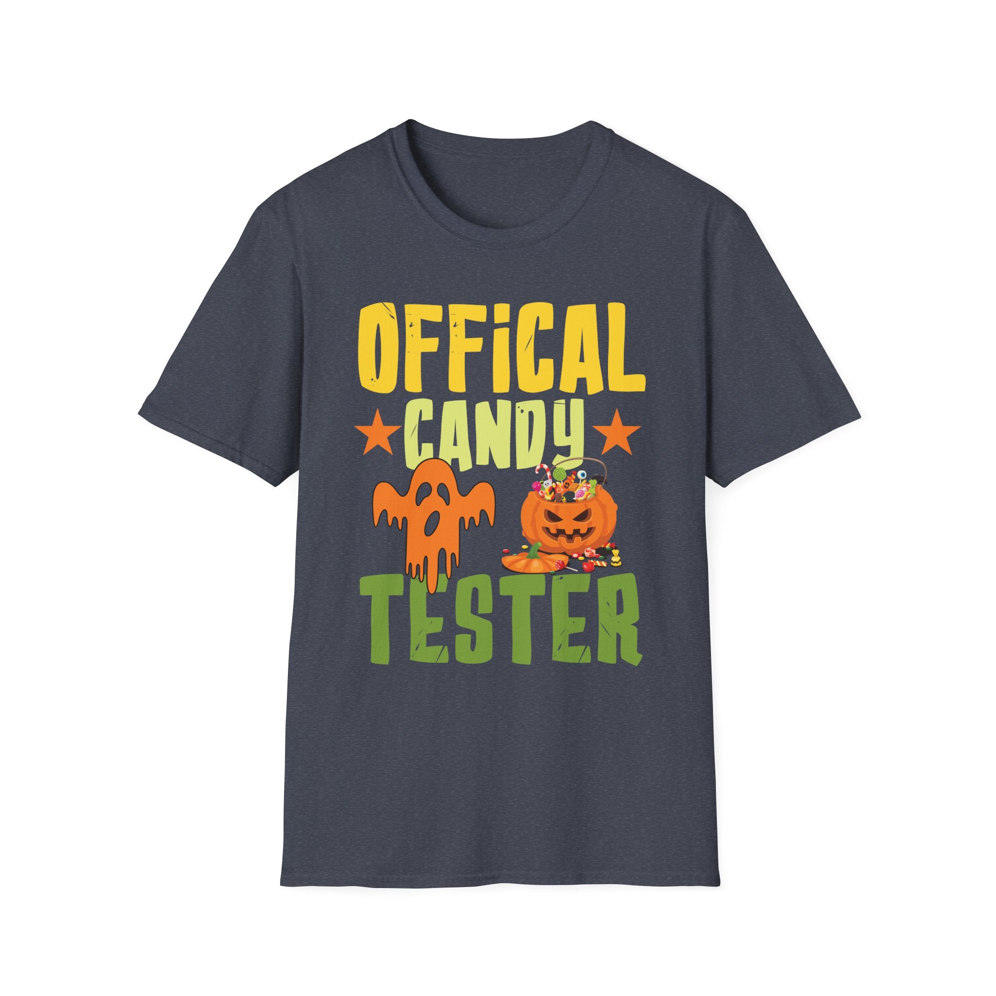 Halloween Candy Tester T-Shirt, Unisex Graphic Tee, Spooky Shirt, Fall Celebration Apparel, Trick or Treat Shirt