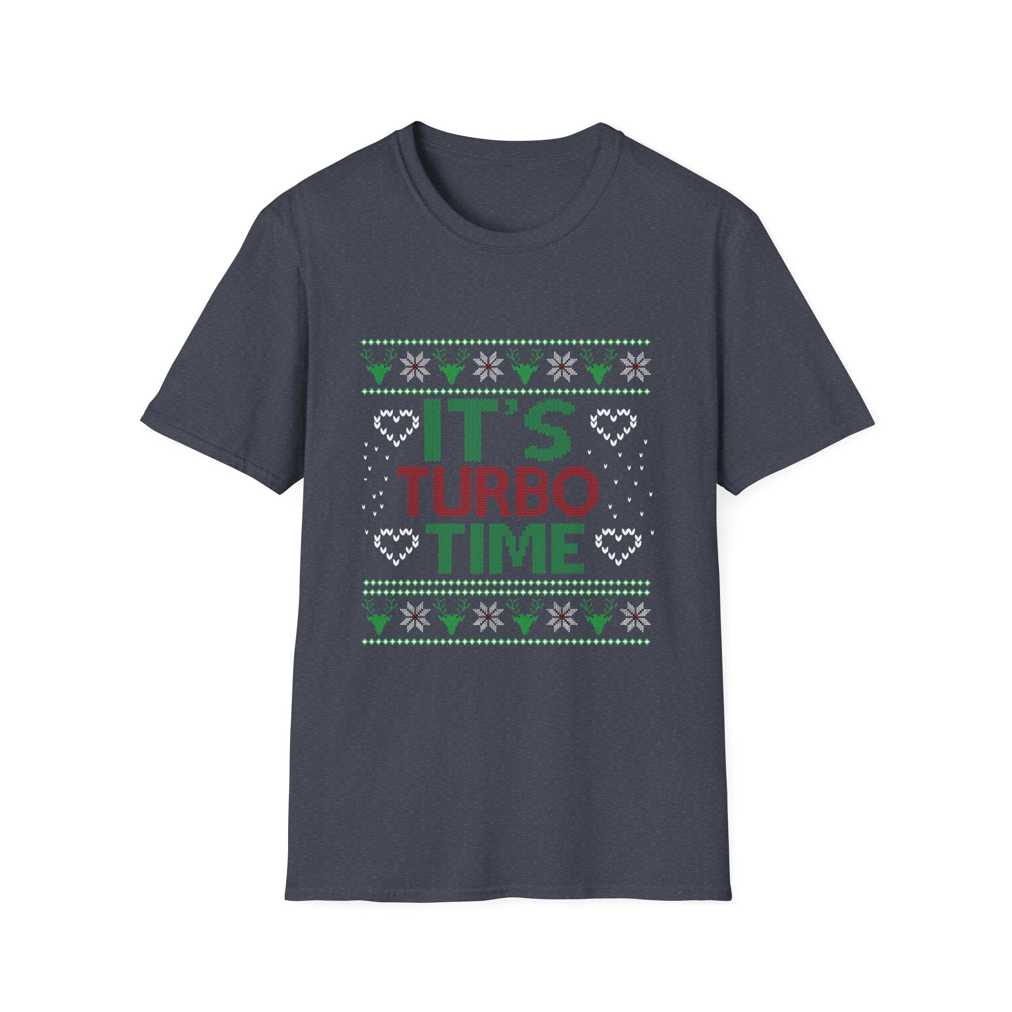 Turbo Time Unisex T-Shirt | Fun Holiday Apparel, Christmas Gift, Festive Tee, Winter Wear, Casual Style
