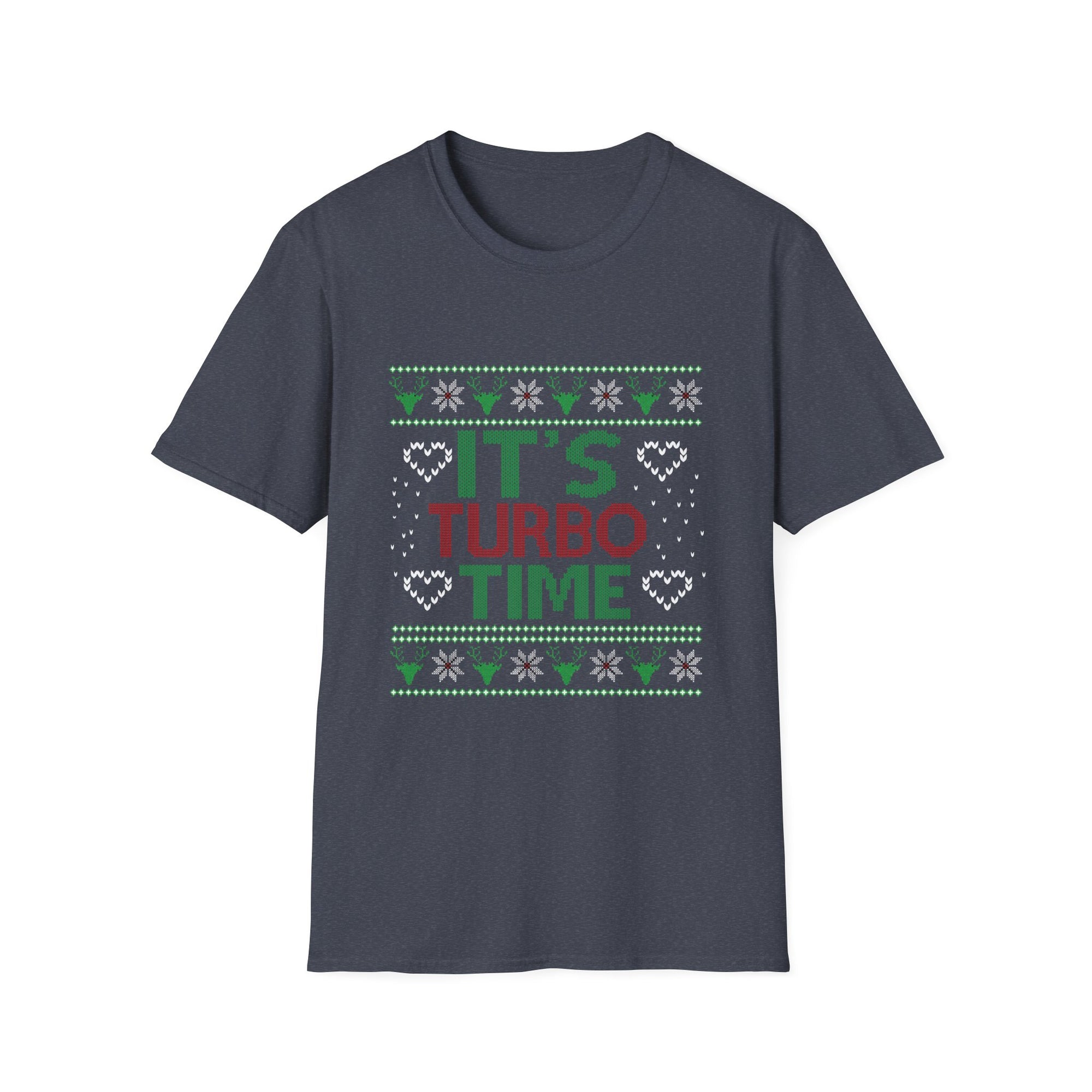 Turbo Time Unisex T-Shirt | Fun Holiday Apparel, Christmas Gift, Festive Tee, Winter Wear, Casual Style