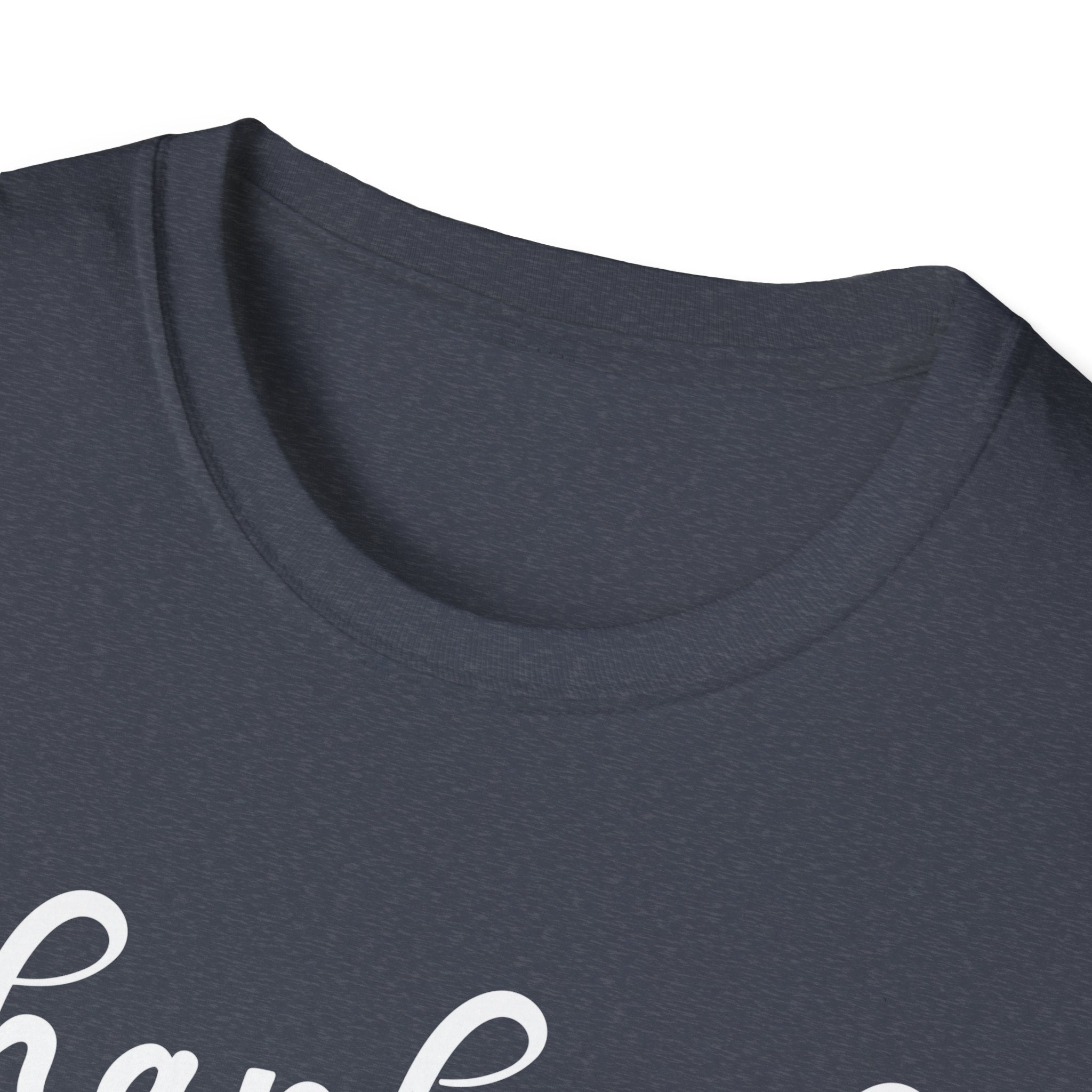 Thankful & Blessed Unisex Softstyle T-Shirt | Fall Fashion, Thanksgiving Tee, Everyday Casual Wear, Gift for Friends & Family