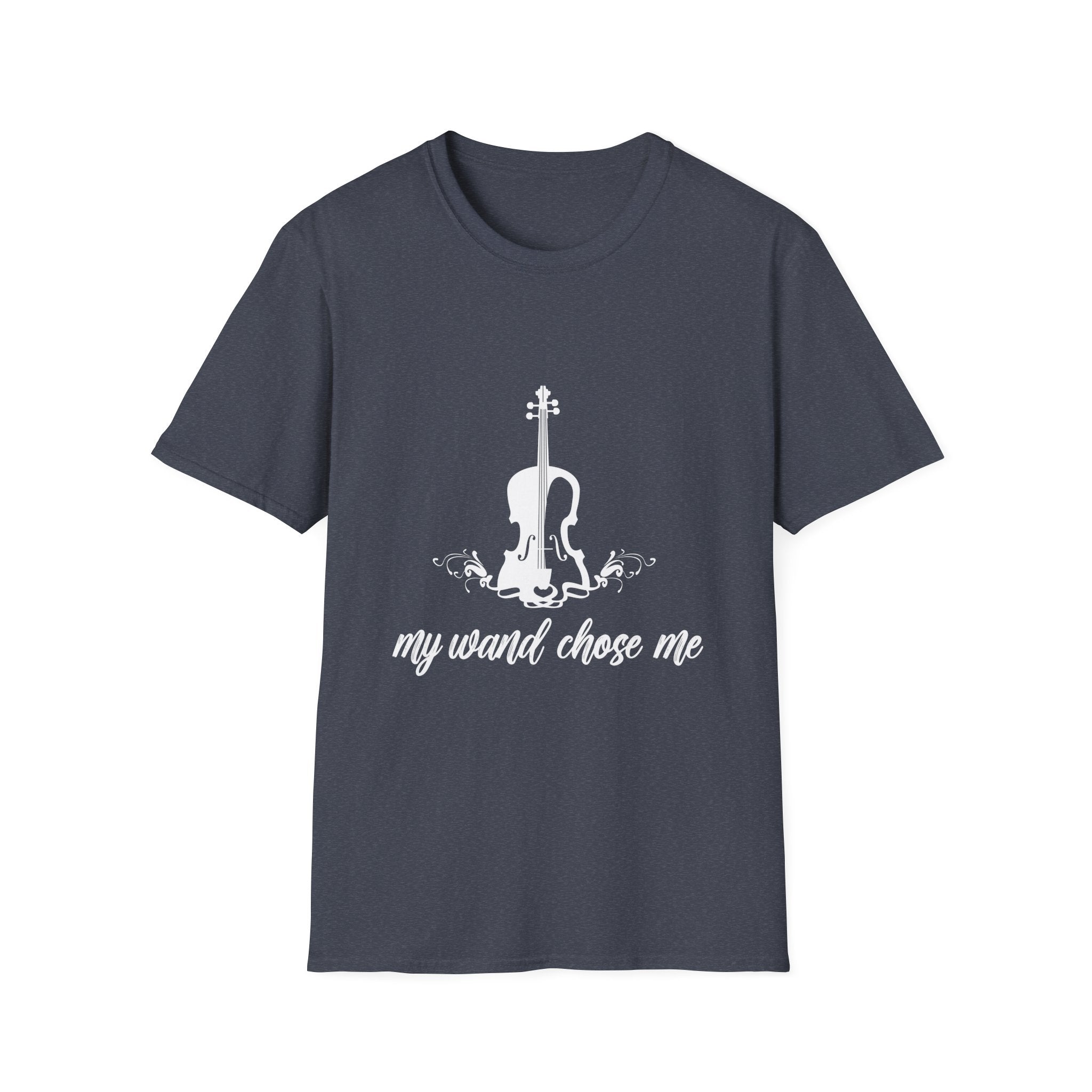 Violin Lovers T-Shirt with Quote, Softstyle Tee for Musicians, Gift for Violinists, Musician Apparel, Student Orchestra Shirt