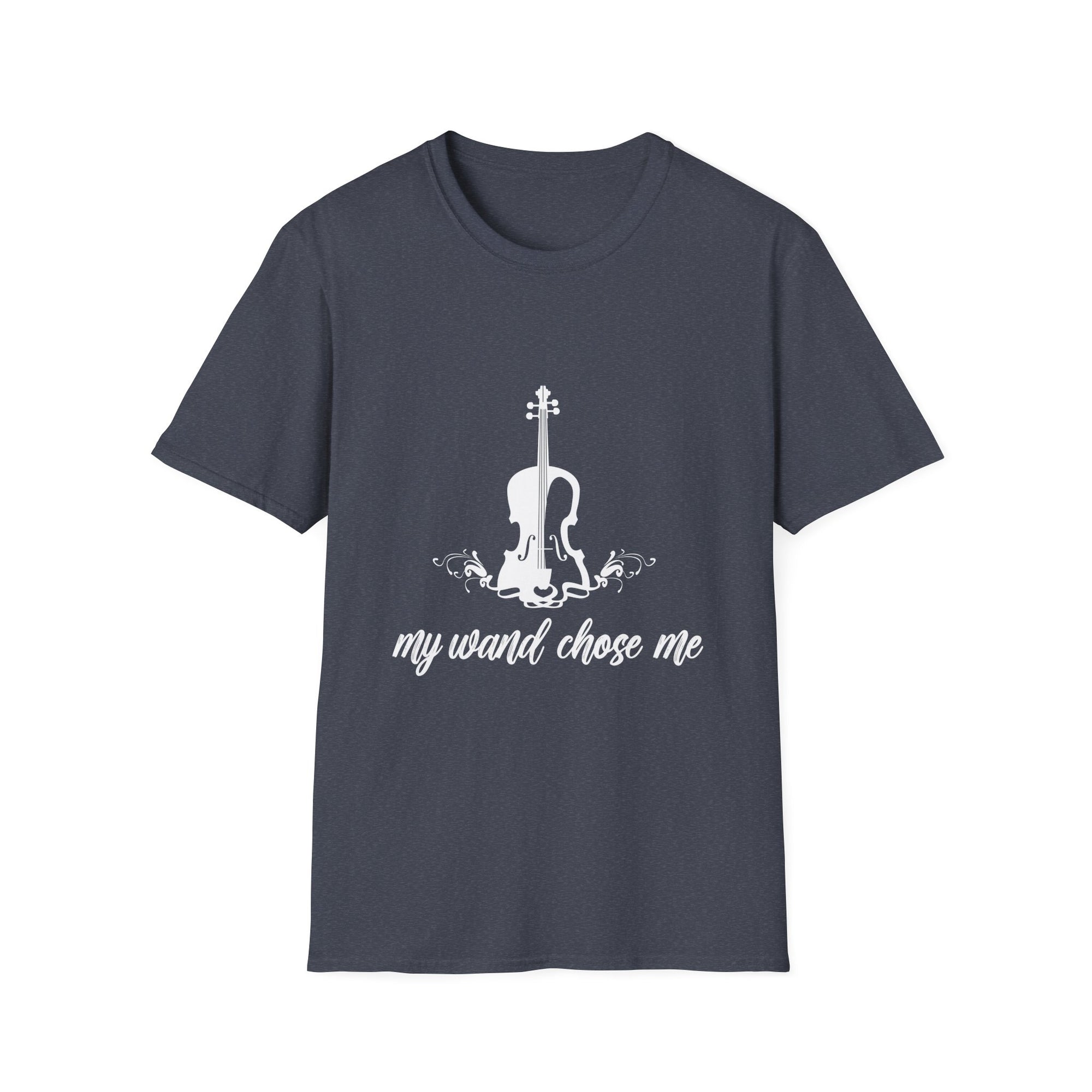 Violin Lovers T-Shirt with Quote, Softstyle Tee for Musicians, Gift for Violinists, Musician Apparel, Student Orchestra Shirt