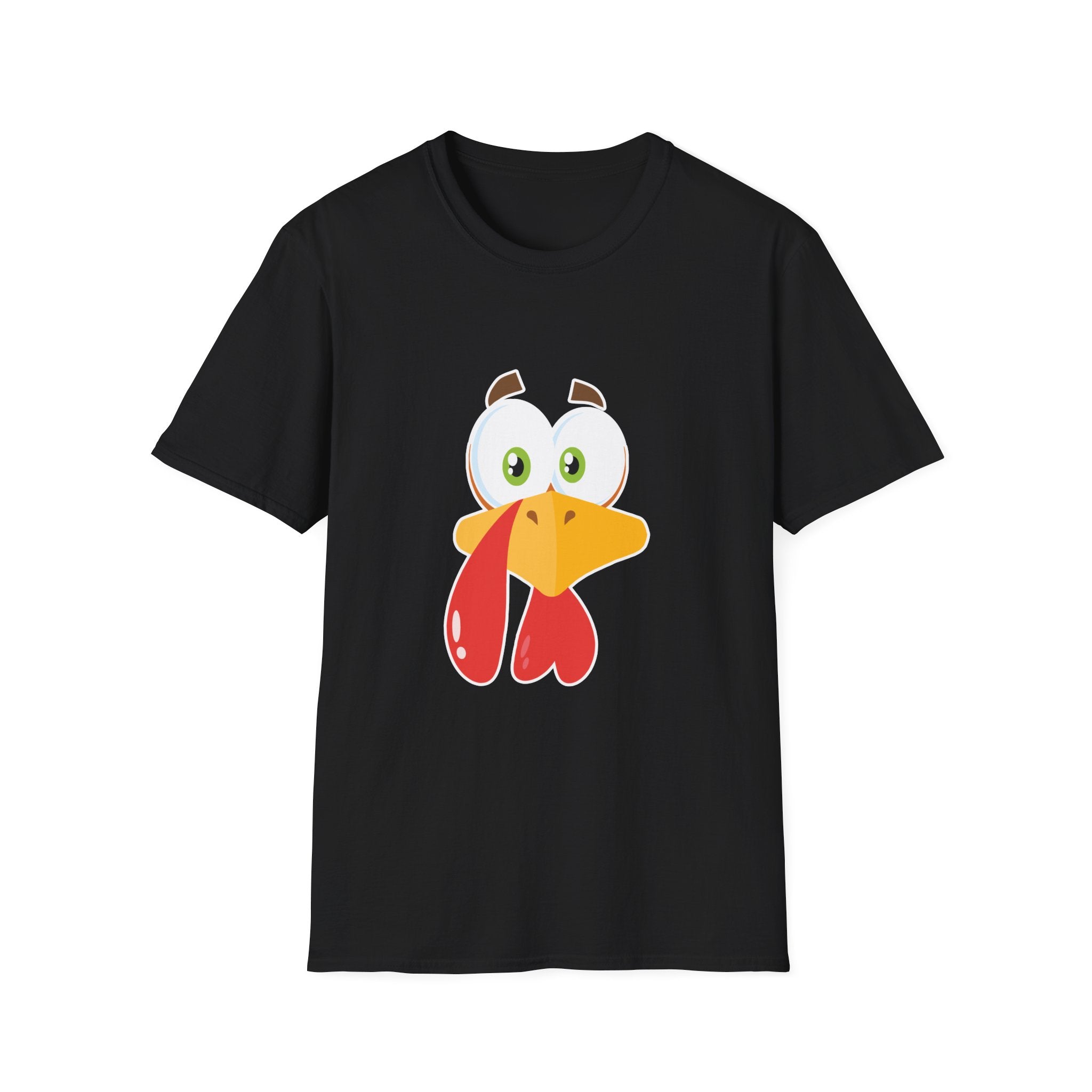 Thanksgiving Turkey Graphic Tee, Funny Unisex T-Shirt for Fall, Holiday Apparel, Thanksgiving Dinner Shirt, Unique Gift Idea