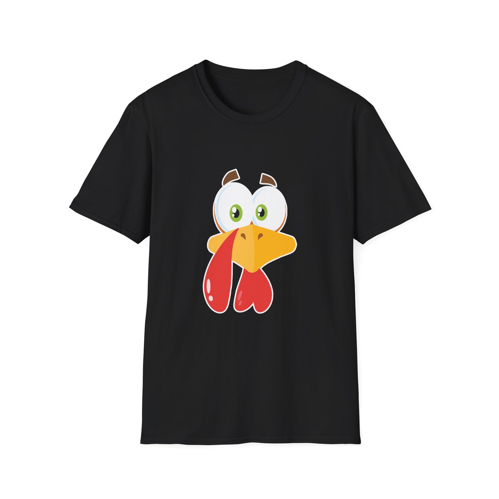 Thanksgiving Turkey Graphic Tee, Funny Unisex T-Shirt for Fall, Holiday Apparel, Thanksgiving Dinner Shirt, Unique Gift Idea
