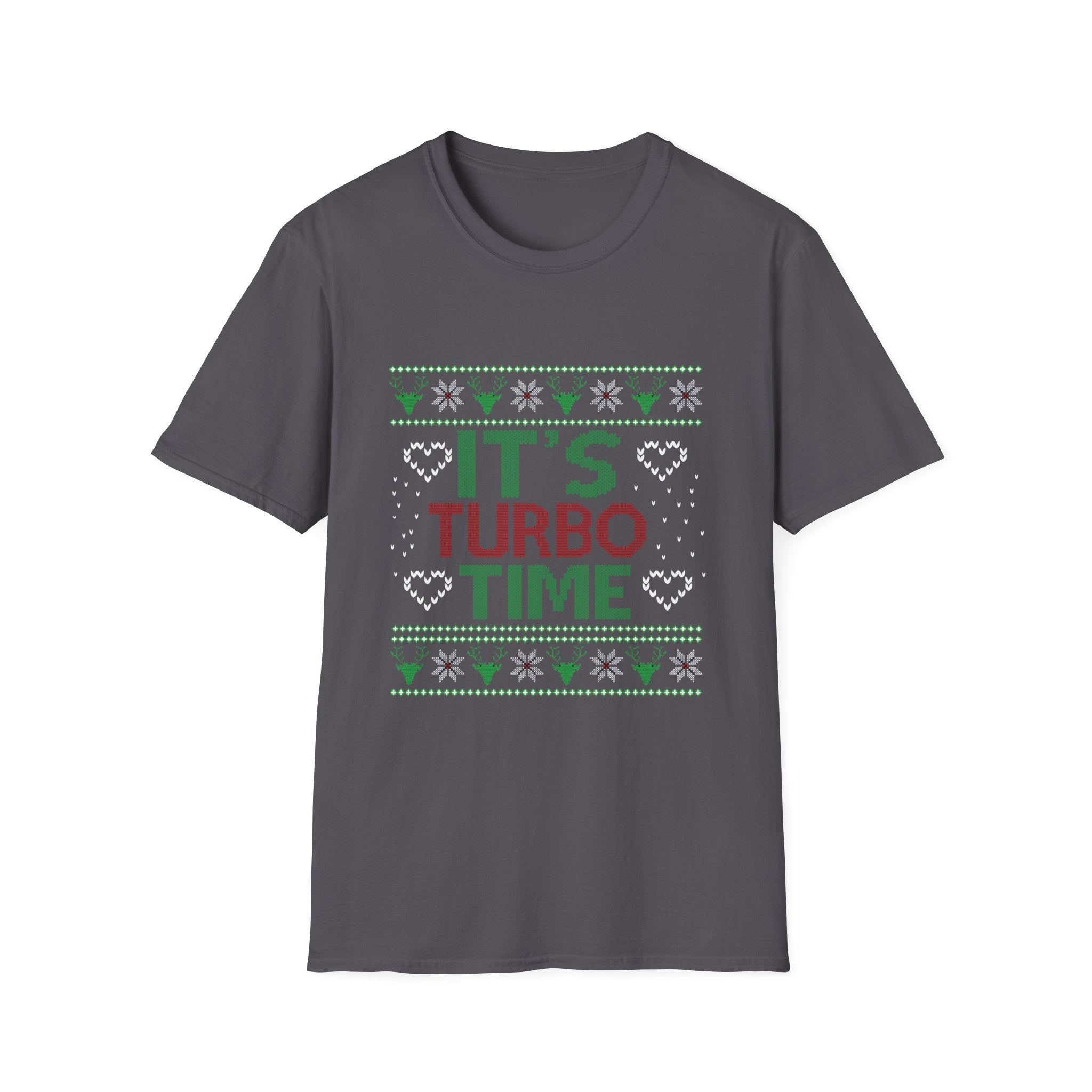 Turbo Time Unisex T-Shirt | Fun Holiday Apparel, Christmas Gift, Festive Tee, Winter Wear, Casual Style
