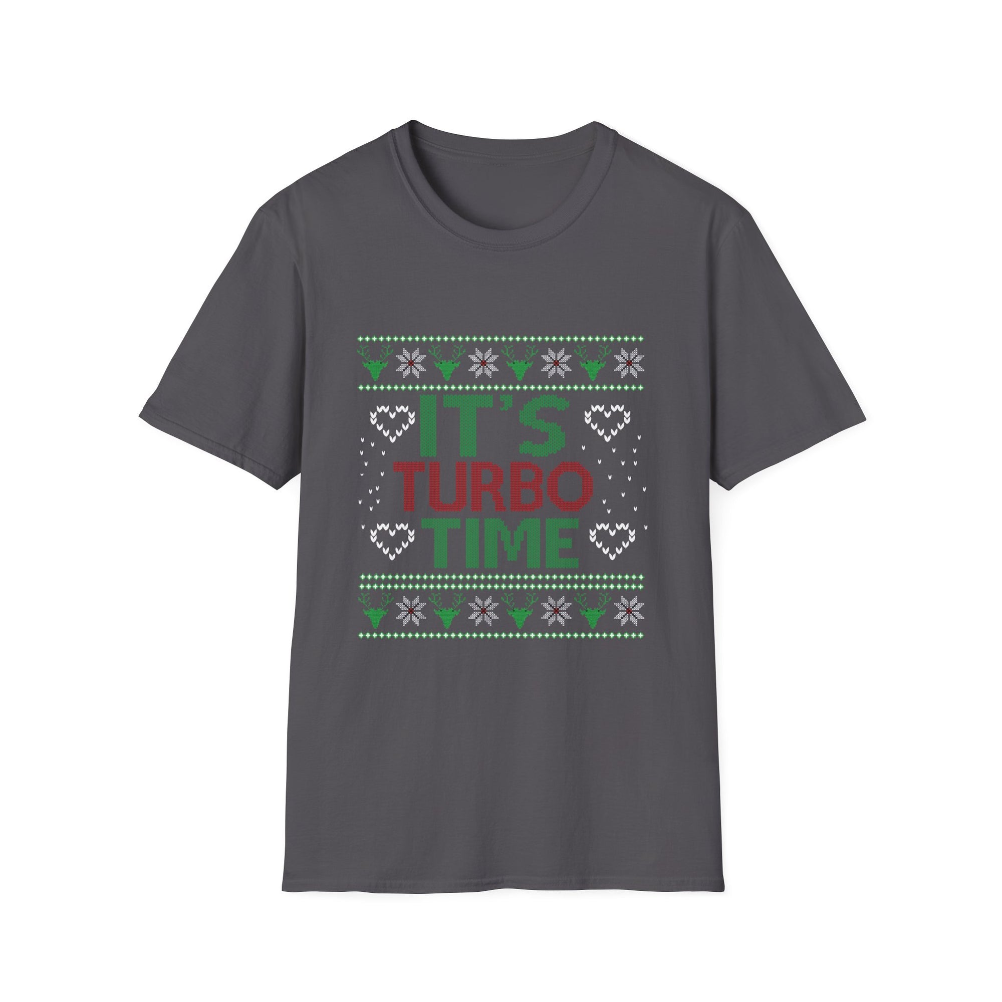 Turbo Time Unisex T-Shirt | Fun Holiday Apparel, Christmas Gift, Festive Tee, Winter Wear, Casual Style