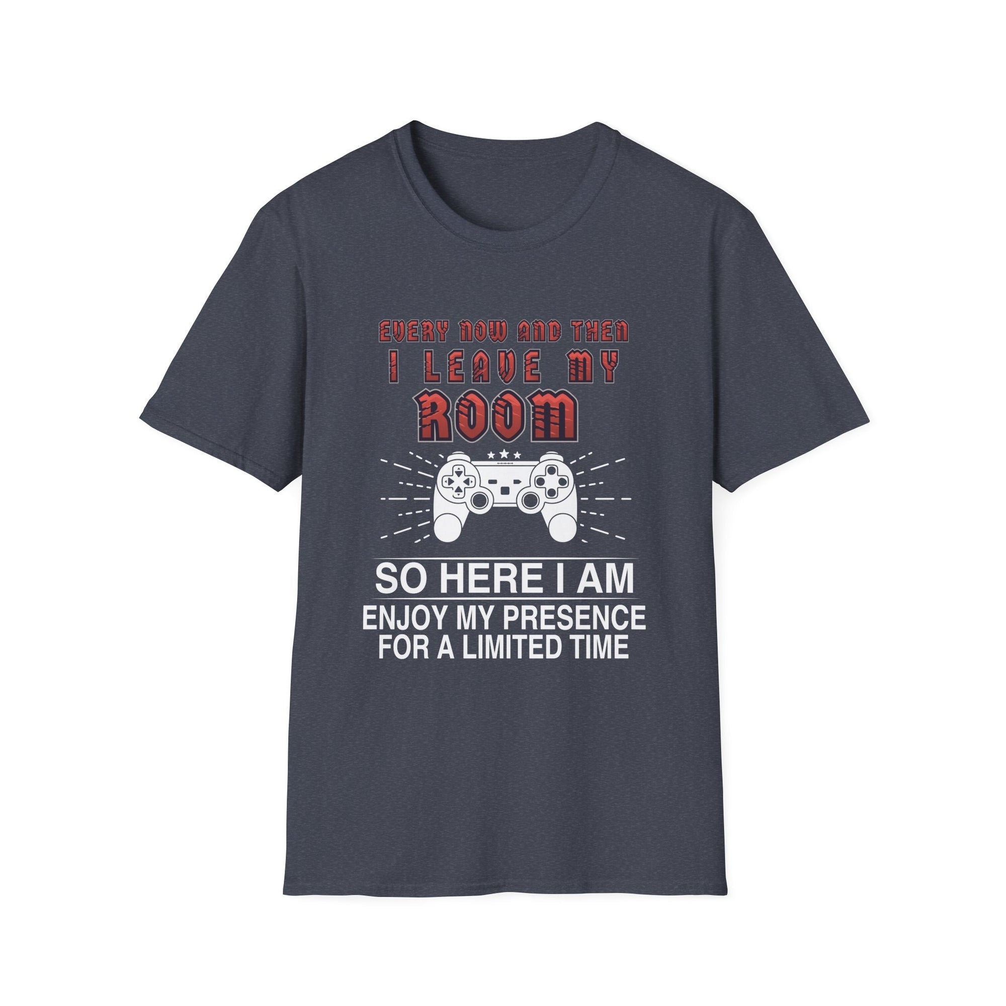Unisex Gamer T-Shirt, Funny Video Game Tee, Gifts for Gamers, Casual Wear, Game Night Apparel, Birthday Present for Gamers
