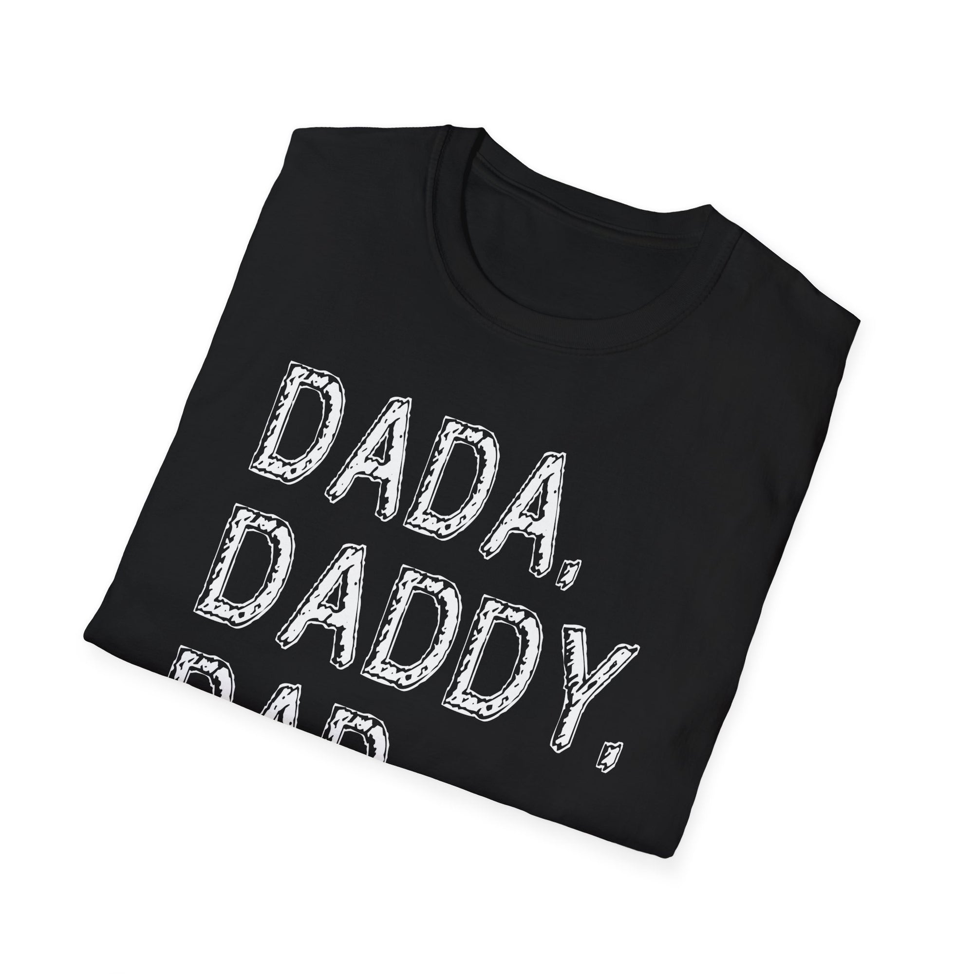 Funny Dad T-Shirt, Unisex Softstyle Tee for Father’s Day, Birthday Gift, Casual Wear, Dad Humor Apparel