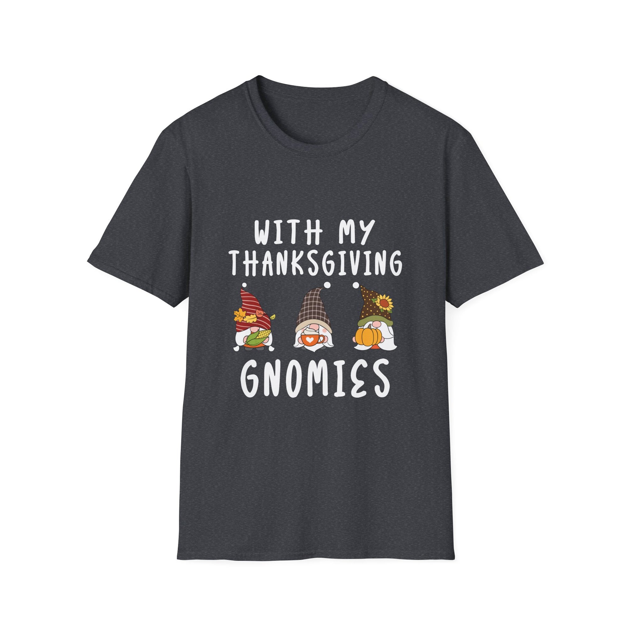 Thanksgiving Gnomies T-Shirt, Funny Thanksgiving Shirt, Holiday Tee, Family Gathering Apparel, Fall Celebration Top