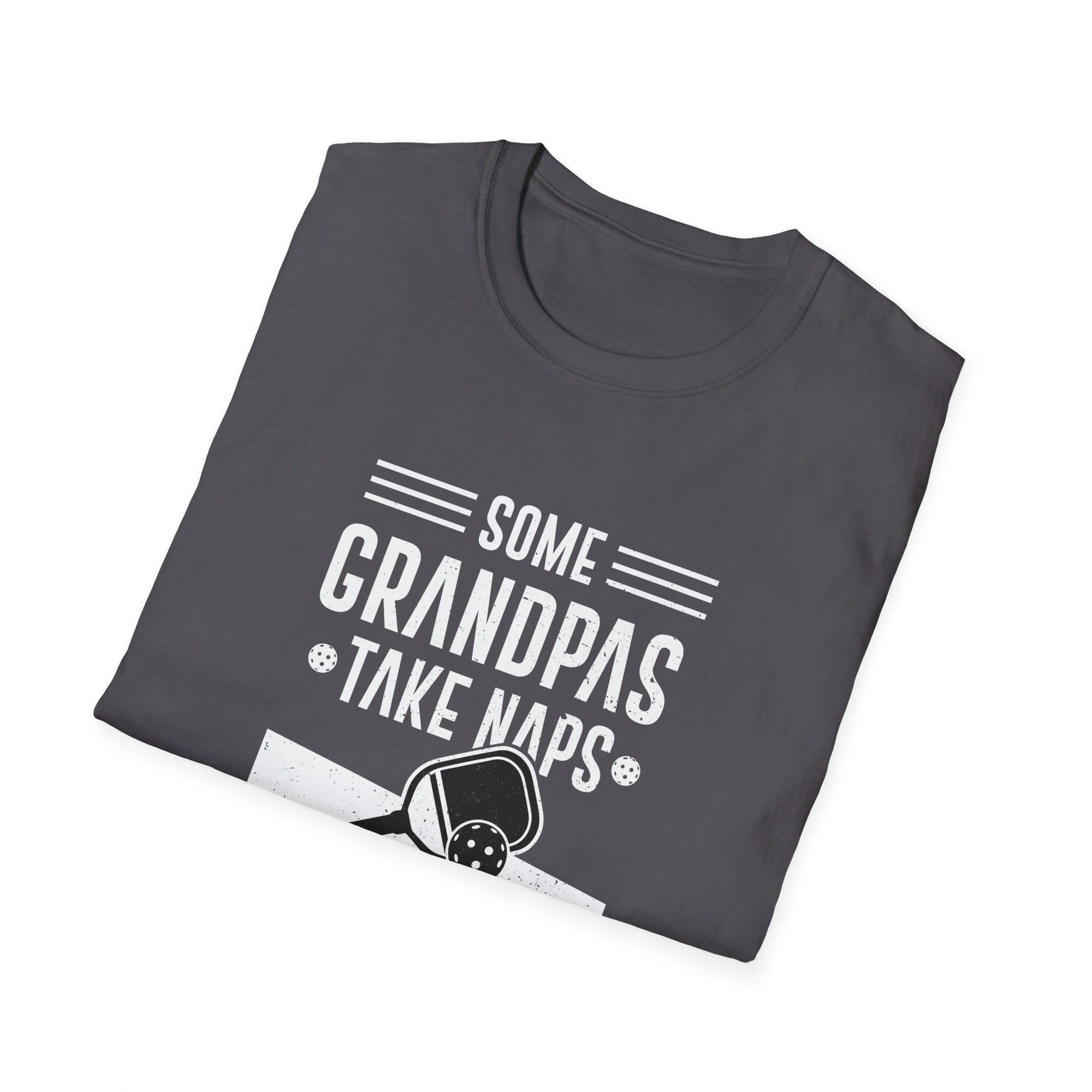 Funny Grandpa Pickleball T-Shirt, Gift for Grandparents, Casual Wear, Father's Day, Grandpa Nap Shirt
