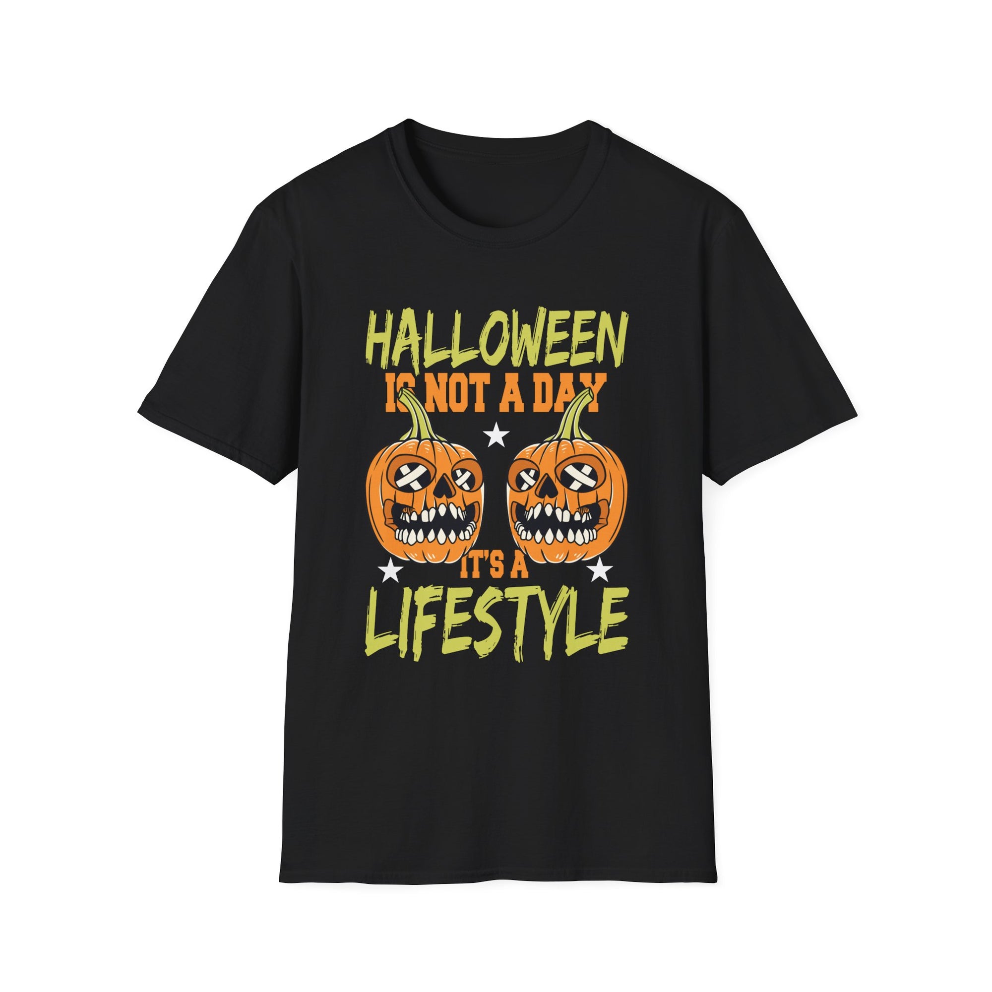 Halloween Lifestyle T-Shirt, Unisex Tee, Spooky Apparel, Halloween Costume, October Celebration Shirt, Festive Graphic Tee