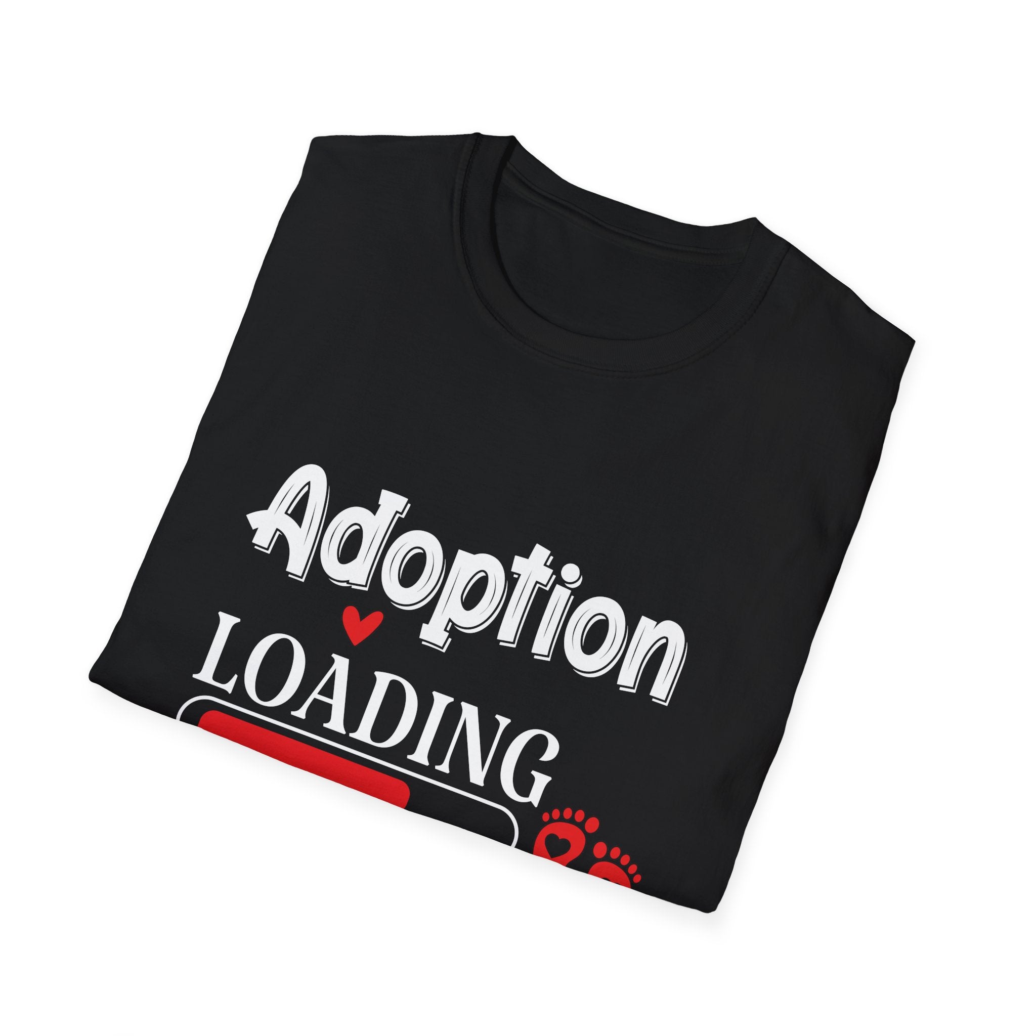 Adoption Loading T-Shirt, Unisex Adoption Tee, Animal Rescue Shirt, Pet Adoption Gift, Funny Animal Lover Top