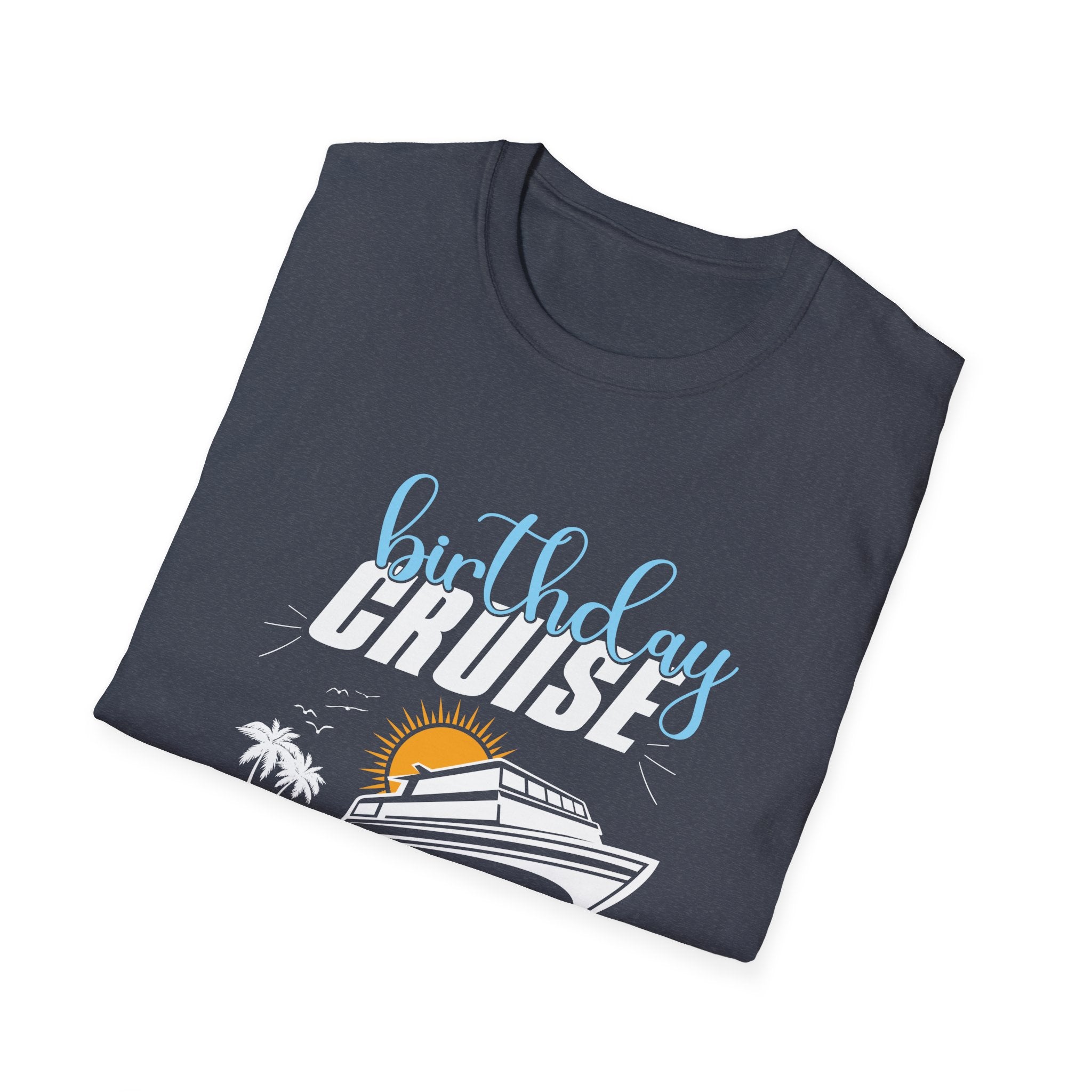 Birthday Cruise Squad T-Shirt, Fun Unisex Tee for Beach Parties, Summer Celebrations, Group Vacations, Gift Ideas