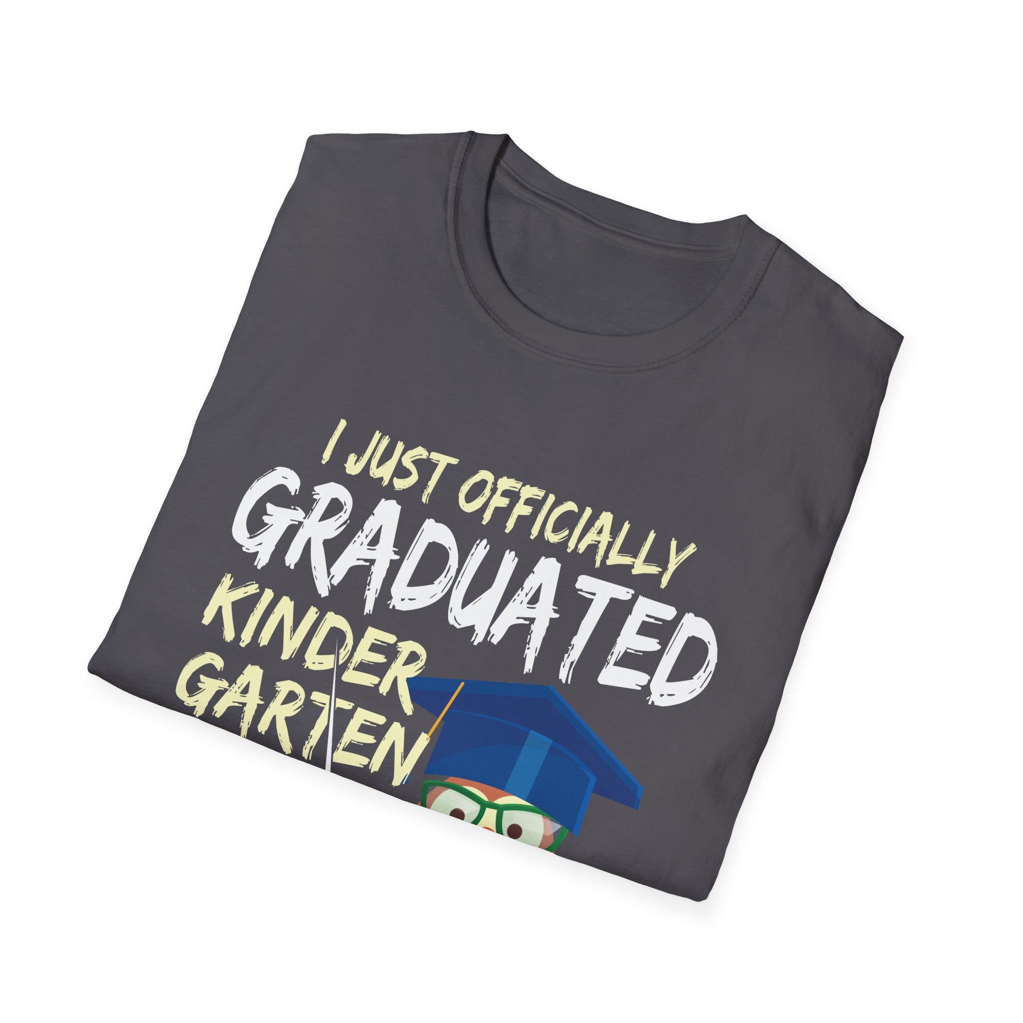 Kindergarten Graduation T-Shirt - I Just Officially Graduated 2025, Unisex Tee, Kids Celebration Shirt, Early Education Apparel, [...]