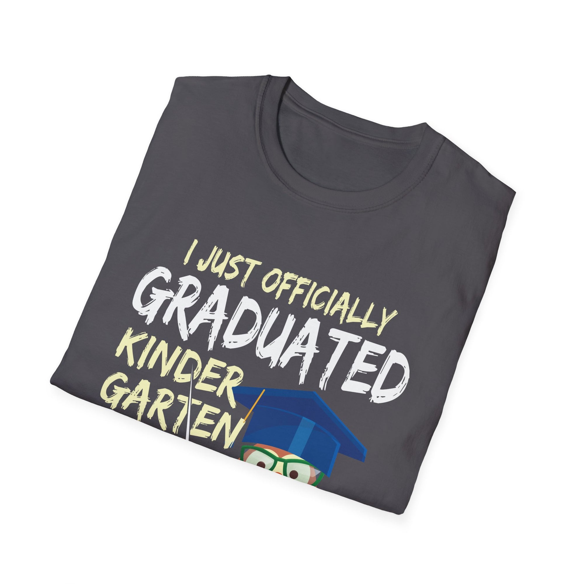 Kindergarten Graduation T-Shirt - I Just Officially Graduated 2025, Unisex Tee, Kids Celebration Shirt, Early Education Apparel, [...]