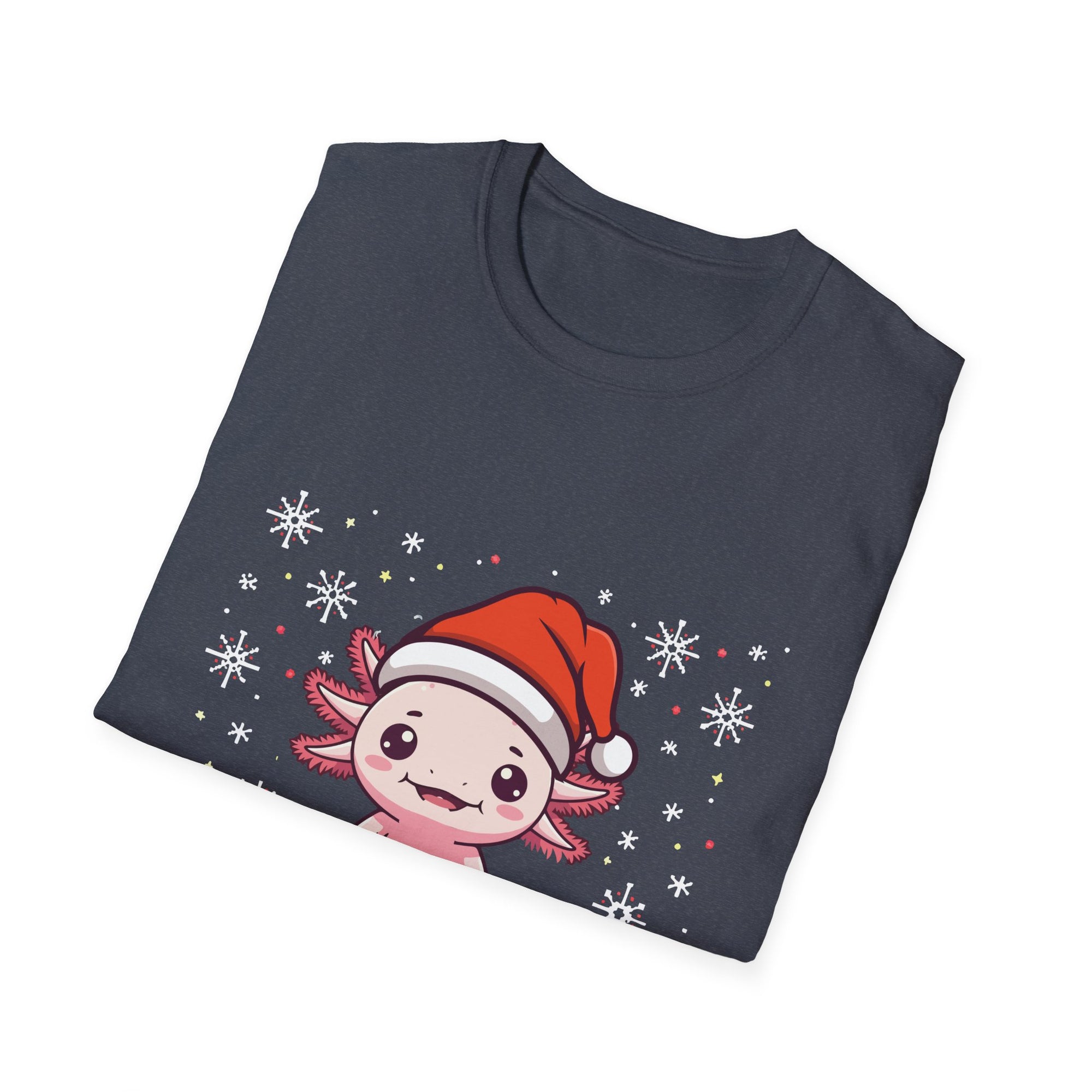 Festive Holiday T-Shirt with Cute Character, Christmas Shirt, Unisex Tee, Gift for Her, Holiday Apparel, Winter Fashion