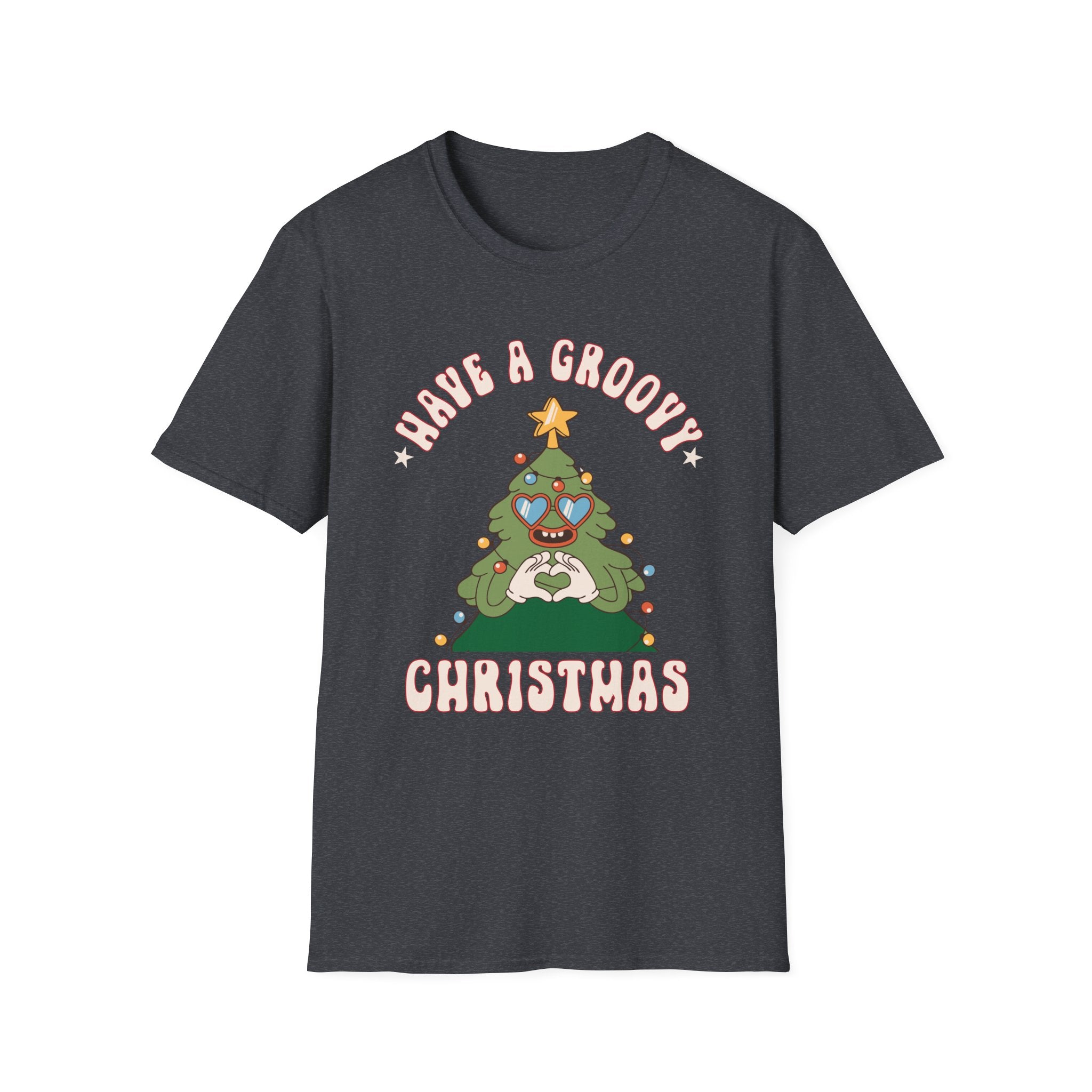 Groovy Christmas T-Shirt, Unisex Holiday Tee, Fun Christmas Apparel, Ugly Sweater Alternative, Festive Gift Idea, Cool Christmas Shirt