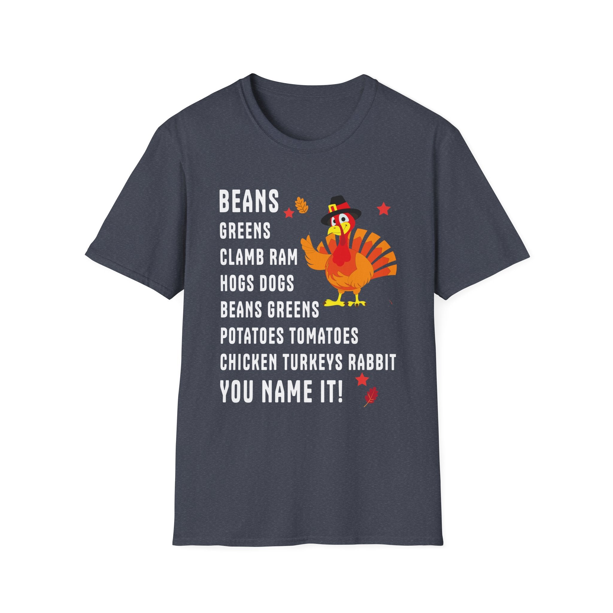 Thanksgiving-Themed Unisex T-Shirt, Funny Turkey Design Tee, Autumn Fashion, Holiday Gathering Shirt, Comfy Casual Wear, Gift for Food [...]