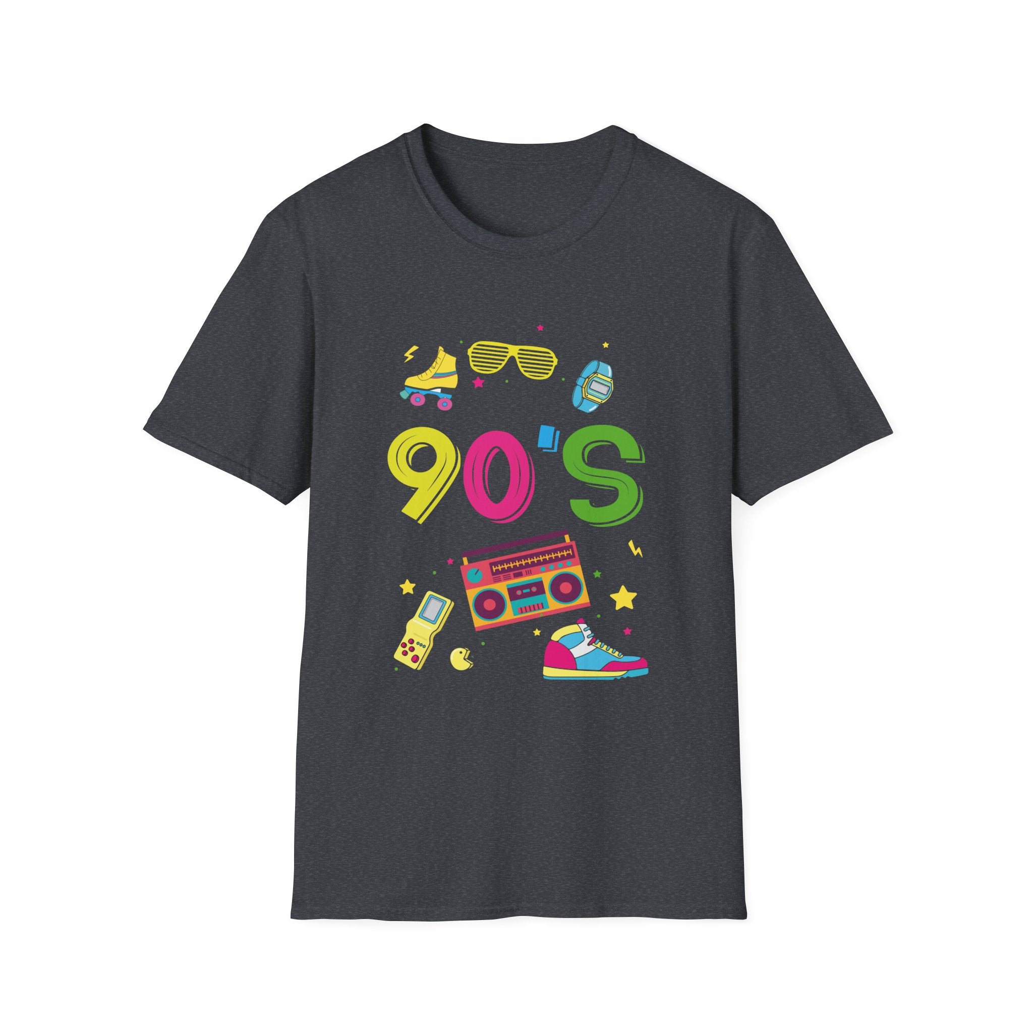 90's Retro Unisex T-Shirt, Nostalgic Apparel, Vintage Style Tee, Perfect for Parties, Gifts, 90s Theme Events