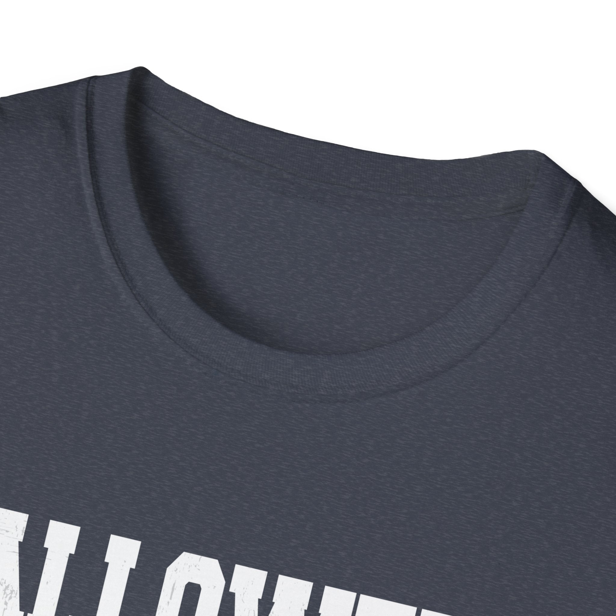 Halloween Junkie Unisex Softstyle T-Shirt, Spooky Apparel, October Fest, Halloween Costume, Fall Fashion, Gift for Halloween Lovers