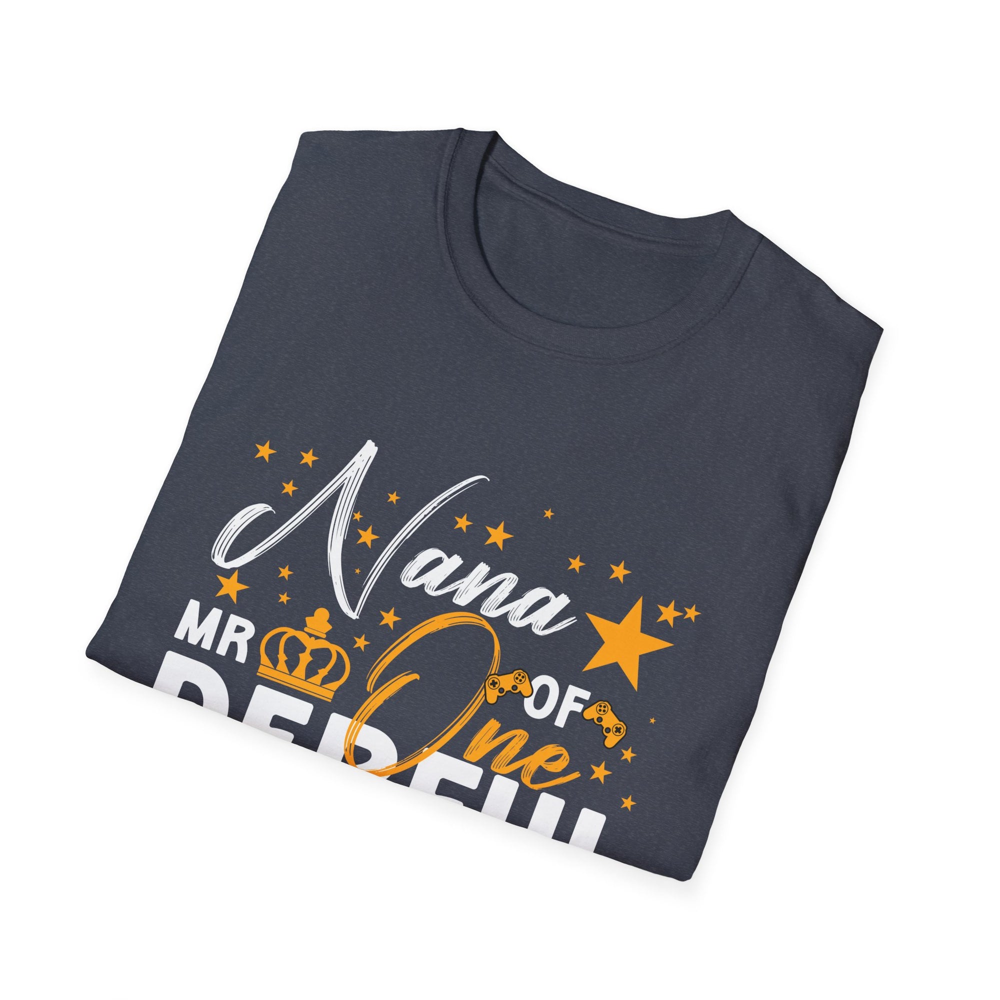Nana of One-derful Unisex Softstyle T-Shirt, Gift for Grandparents, Family Reunion Tee, Funny Apparel for Nana, Birthday T-Shirt, Cute [...]
