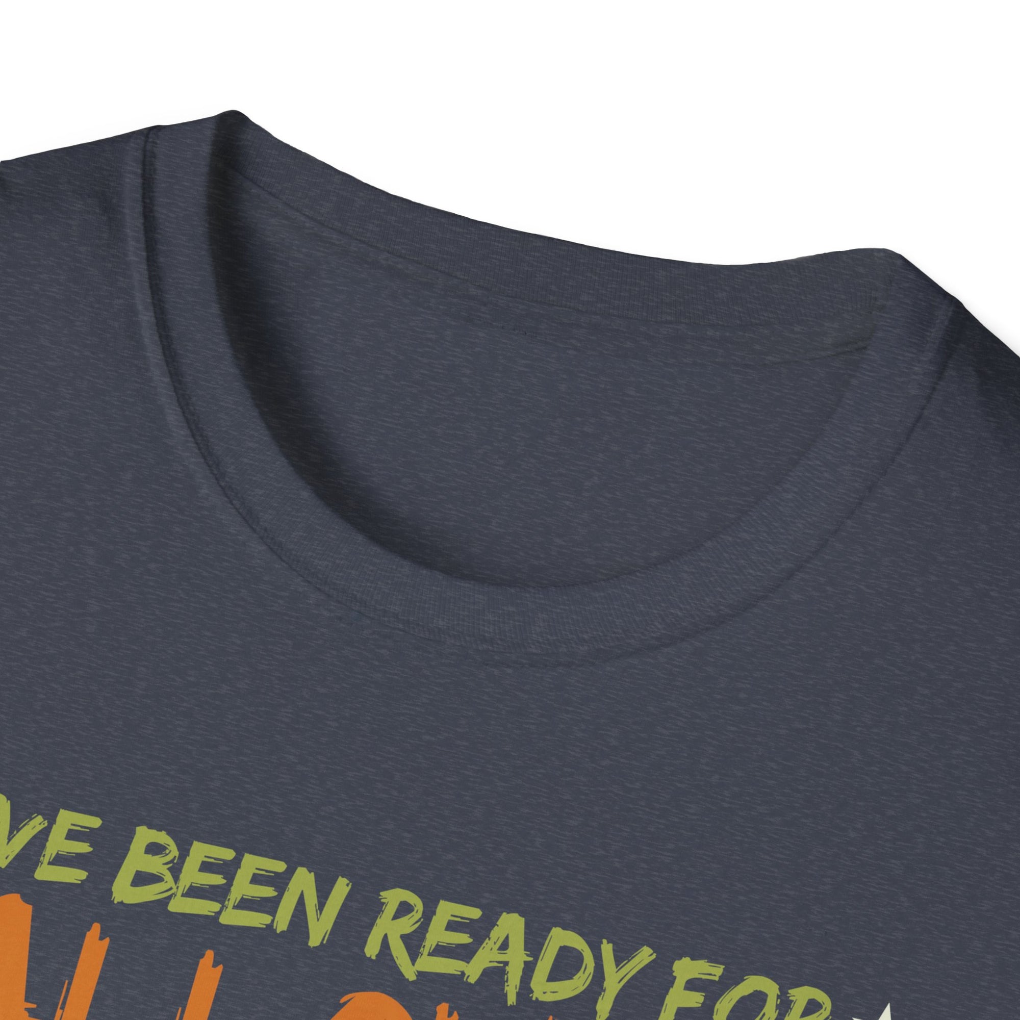 Halloween Ghostly Fun T-Shirt - Unisex Softstyle Tee for Halloween Parties, Costume Events, Fall Celebrations, Ghost Lovers, Spooky Season
