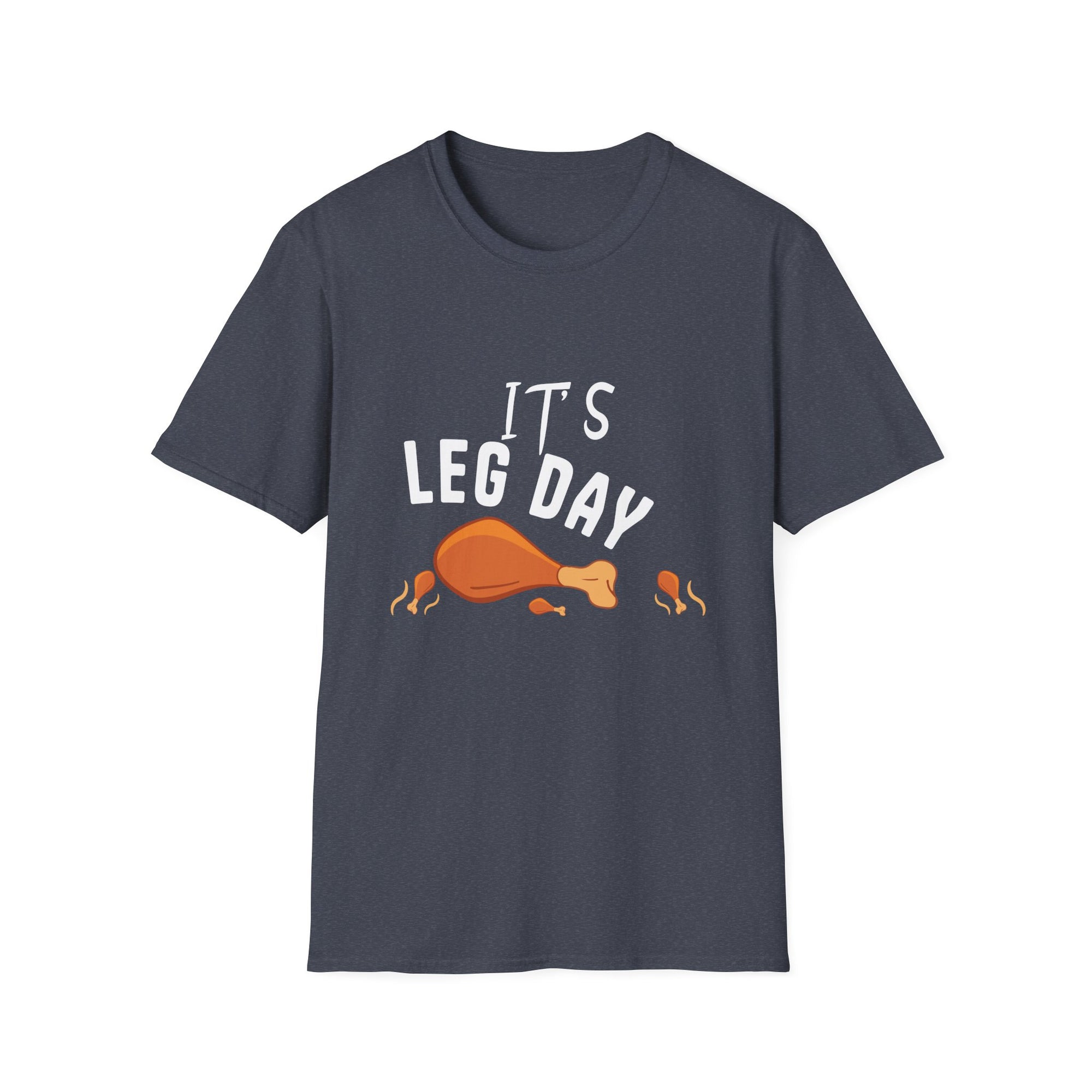 Funny Leg Day T-Shirt for Fitness Lovers, Gym Humor Shirt, Workout Gear, Gift for Gym Friends, Soft Cotton Tee