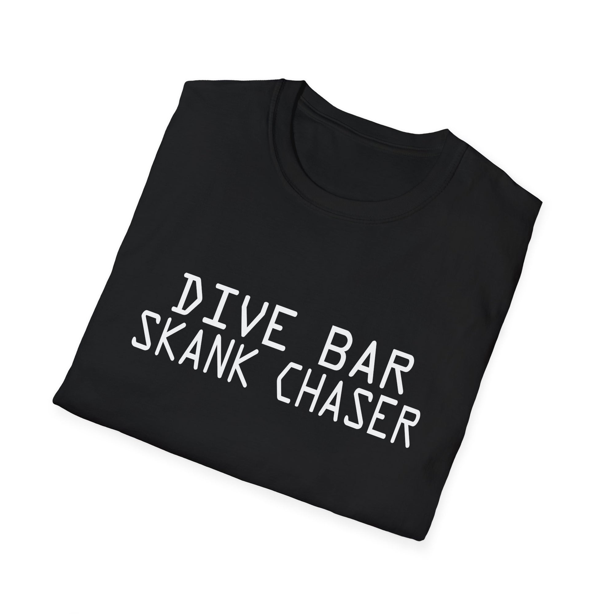 Dive Bar Skank Chaser Unisex T-Shirt, Music Lovers Tee, Vintage Style Shirt, Festival Attire, Rock Band Merchandise, Gift for Friends