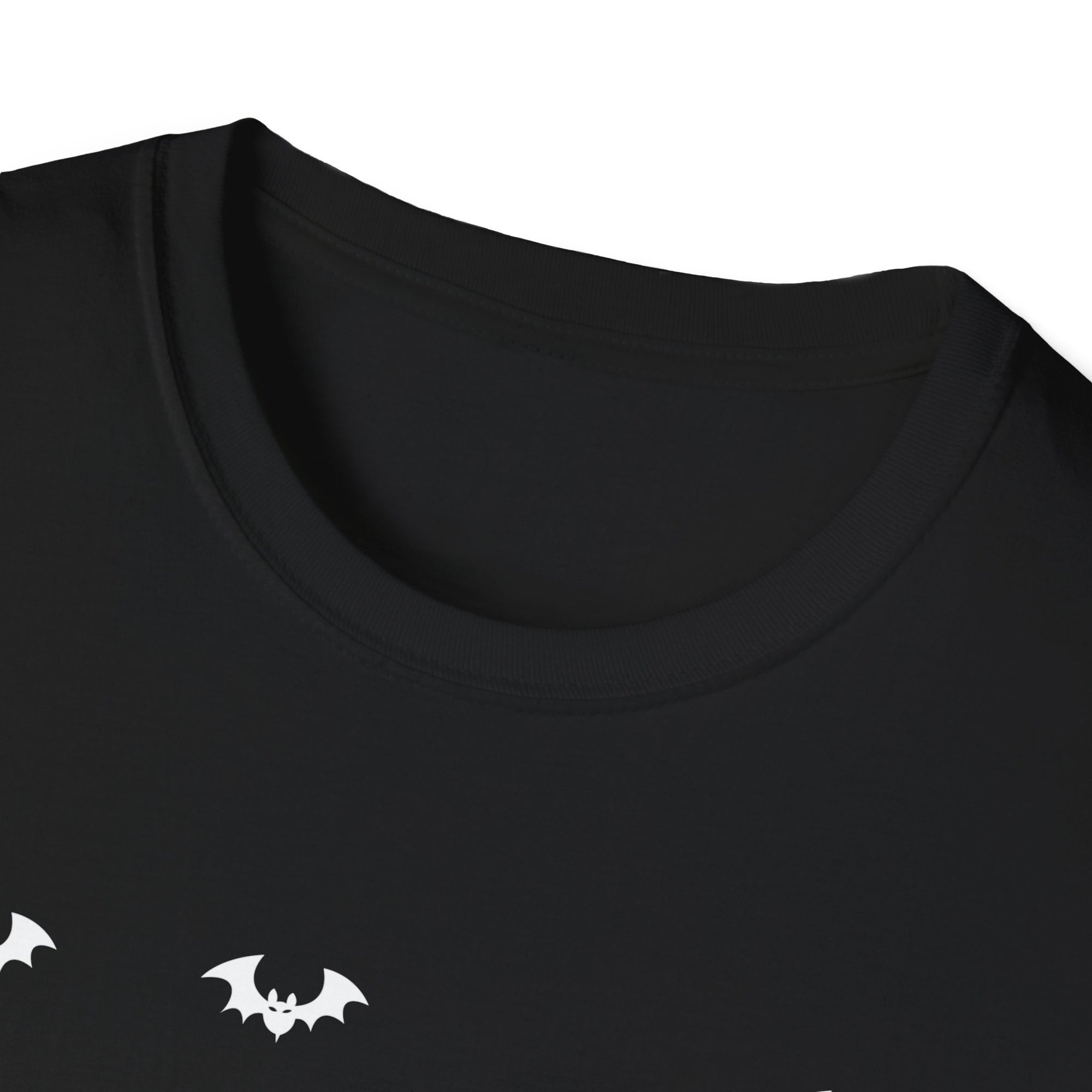 Halloween Spider Web T-Shirt, Unisex Spooky Tee, Bat Graphic Shirt, Perfect for Halloween Parties, Fall Fashion