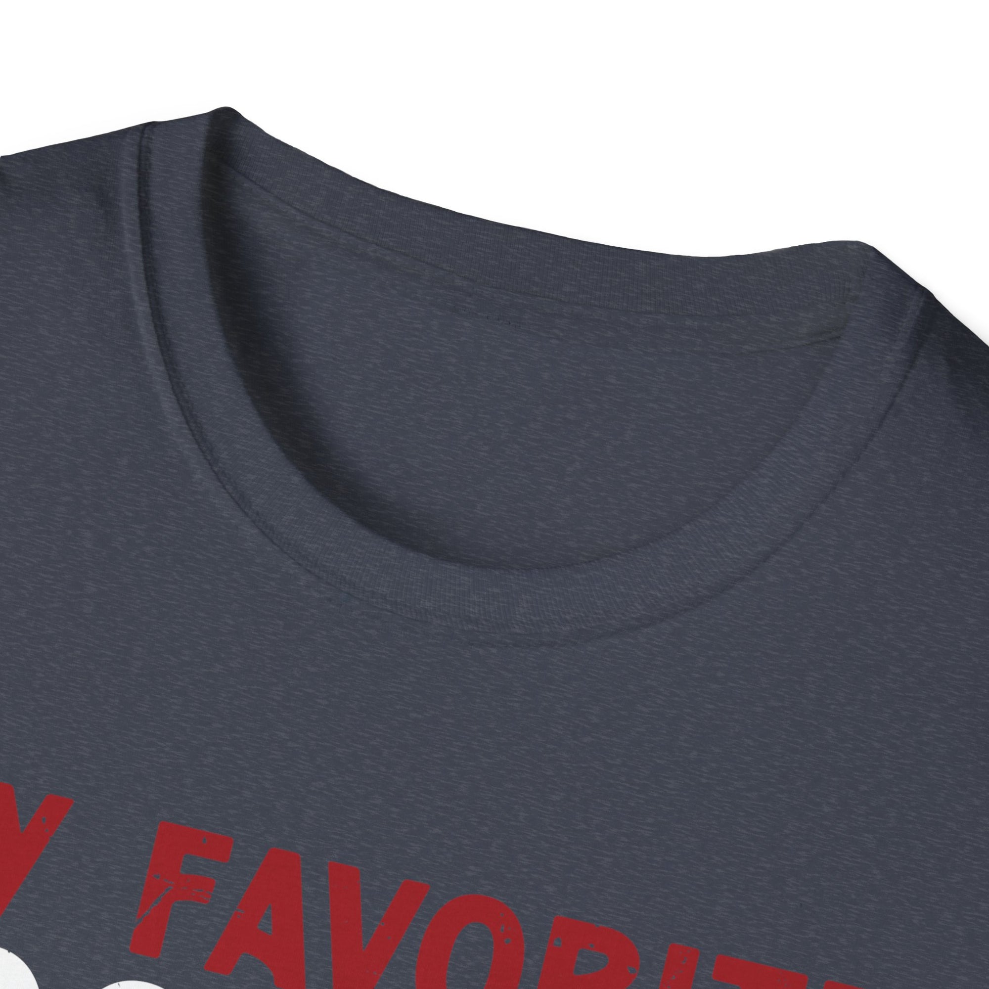 Dad's Favorite Football Player T-Shirt | Unisex Softstyle Tee, Sports Dad Gift, Father's Day Apparel, Game Day Shirt, Football Lover Gift