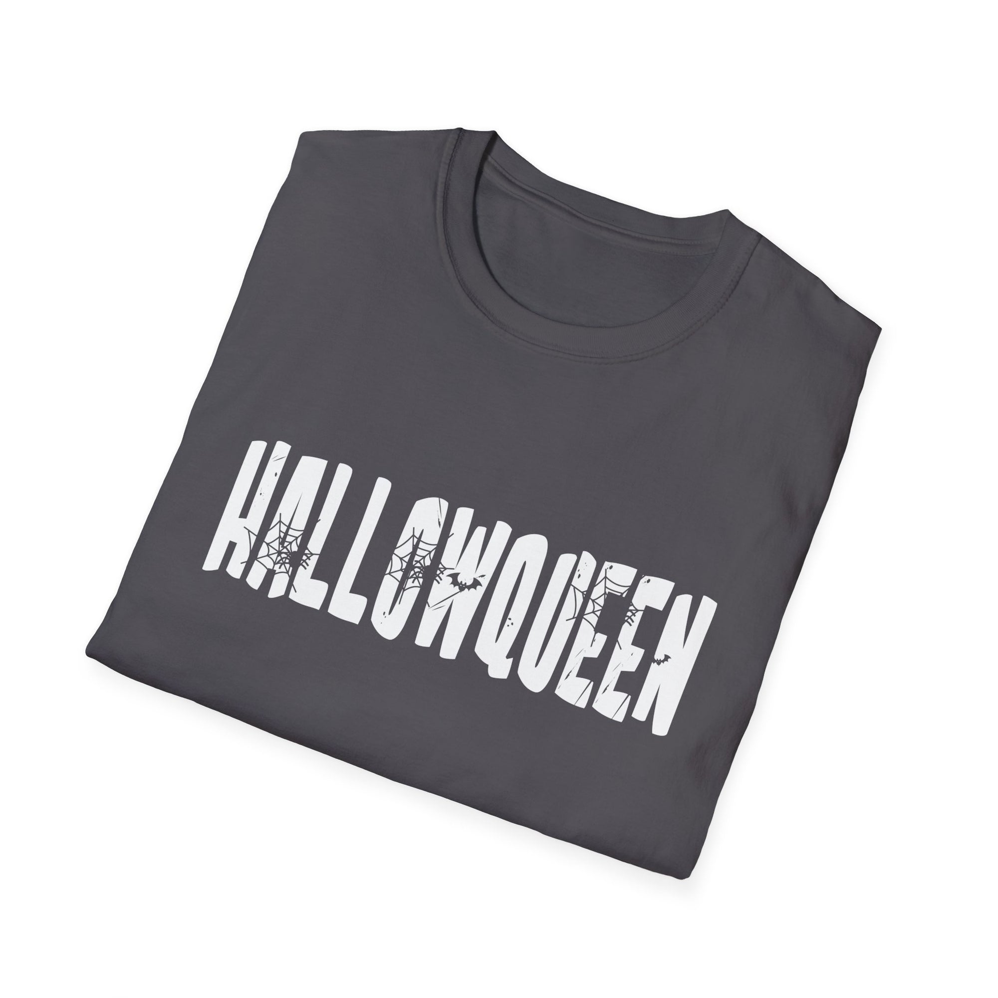 Hallowqueen T-Shirt | Fun Halloween Tee, Unisex Halloween Shirt, Spooky Season Apparel, October Celebration Outfit, Boo-tiful Gift