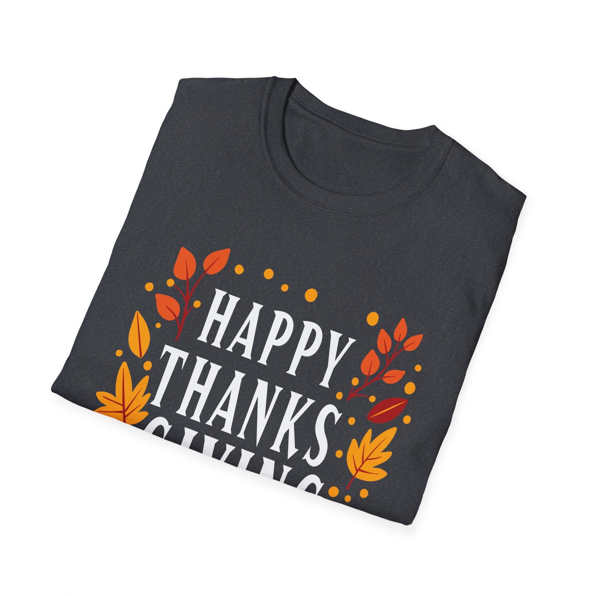 Thanksgiving Unisex Softstyle T-Shirt | Fall Vibe Tee, Cozy Autumn Apparel, Family Gathering Shirt, Thanksgiving Celebration Gift, [...]