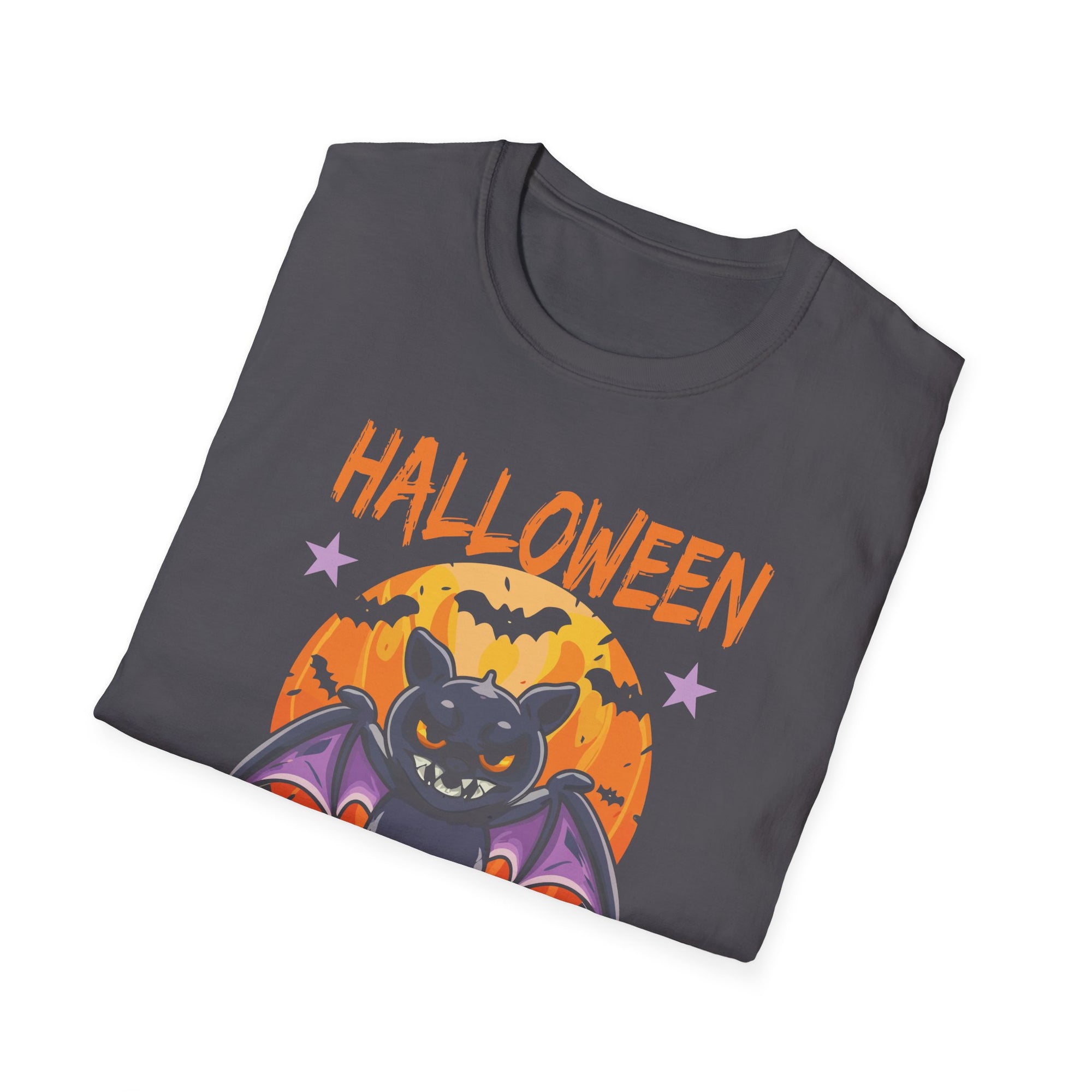 Halloween Costume T-Shirt, Unisex Graphic Tee, Funny Bat Shirt, Halloween Party Outfit, Gift for October Celebrations