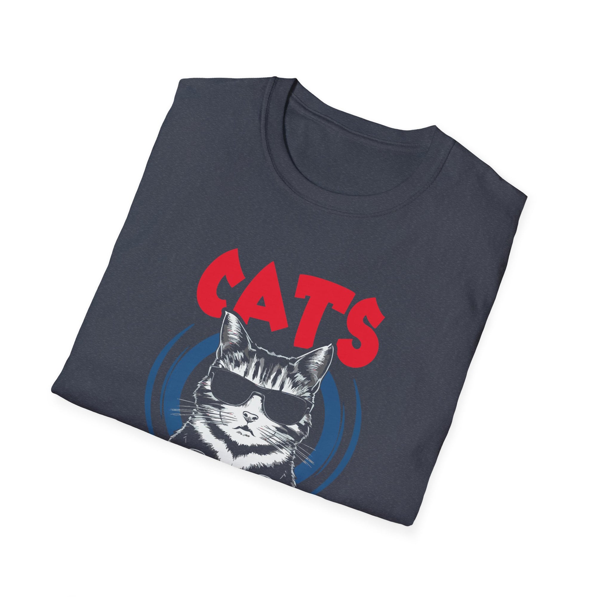 Funny Cat Gaming T-Shirt, Unisex Tee for Cat Lovers, Gamer Shirt, Gift for Birthdays, Casual Wear, Pet Owner Gift