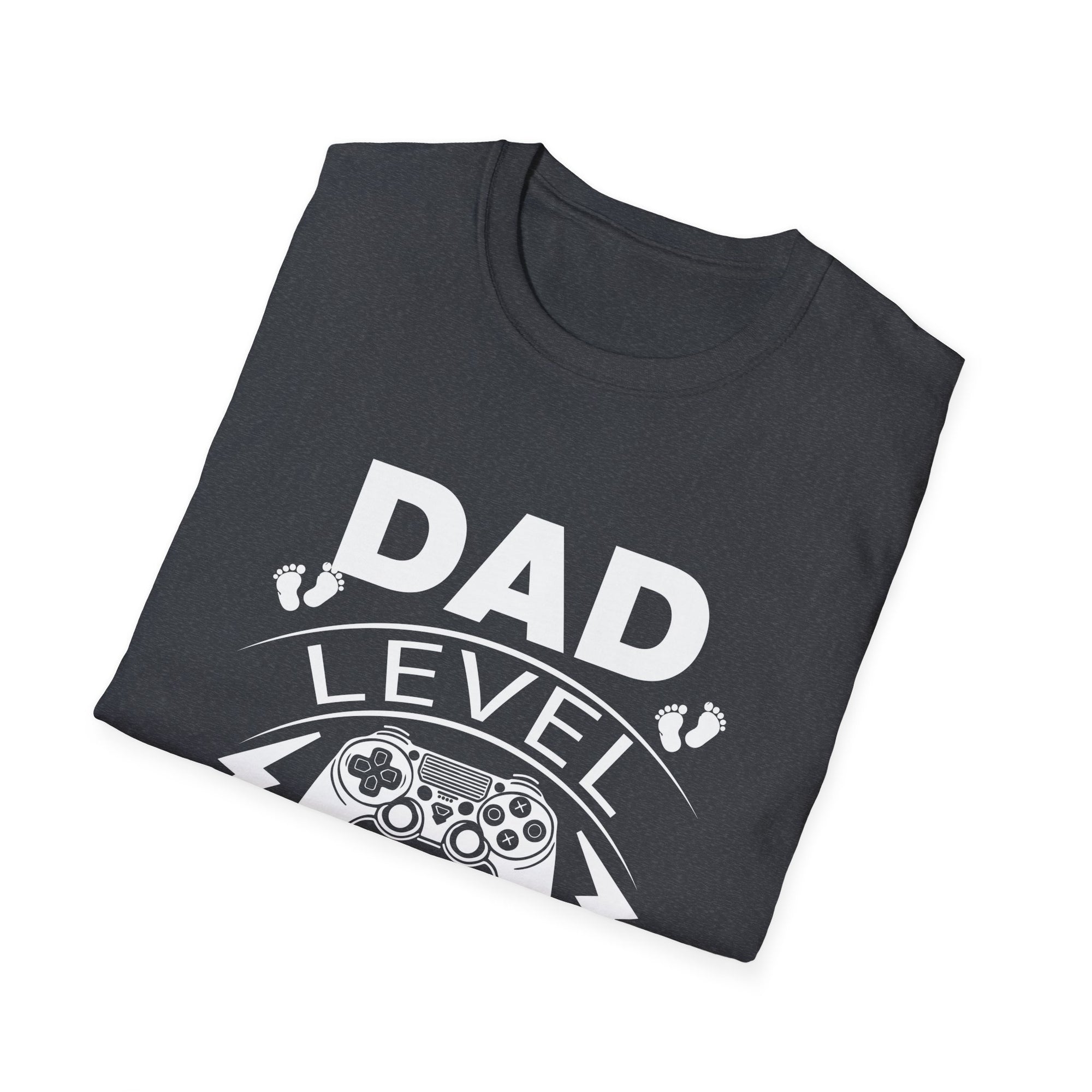 Dad Level Unlocked T-Shirt, Father's Day Gift, Video Game Dad Tee, Unisex Graphic Shirt, Gaming Apparel