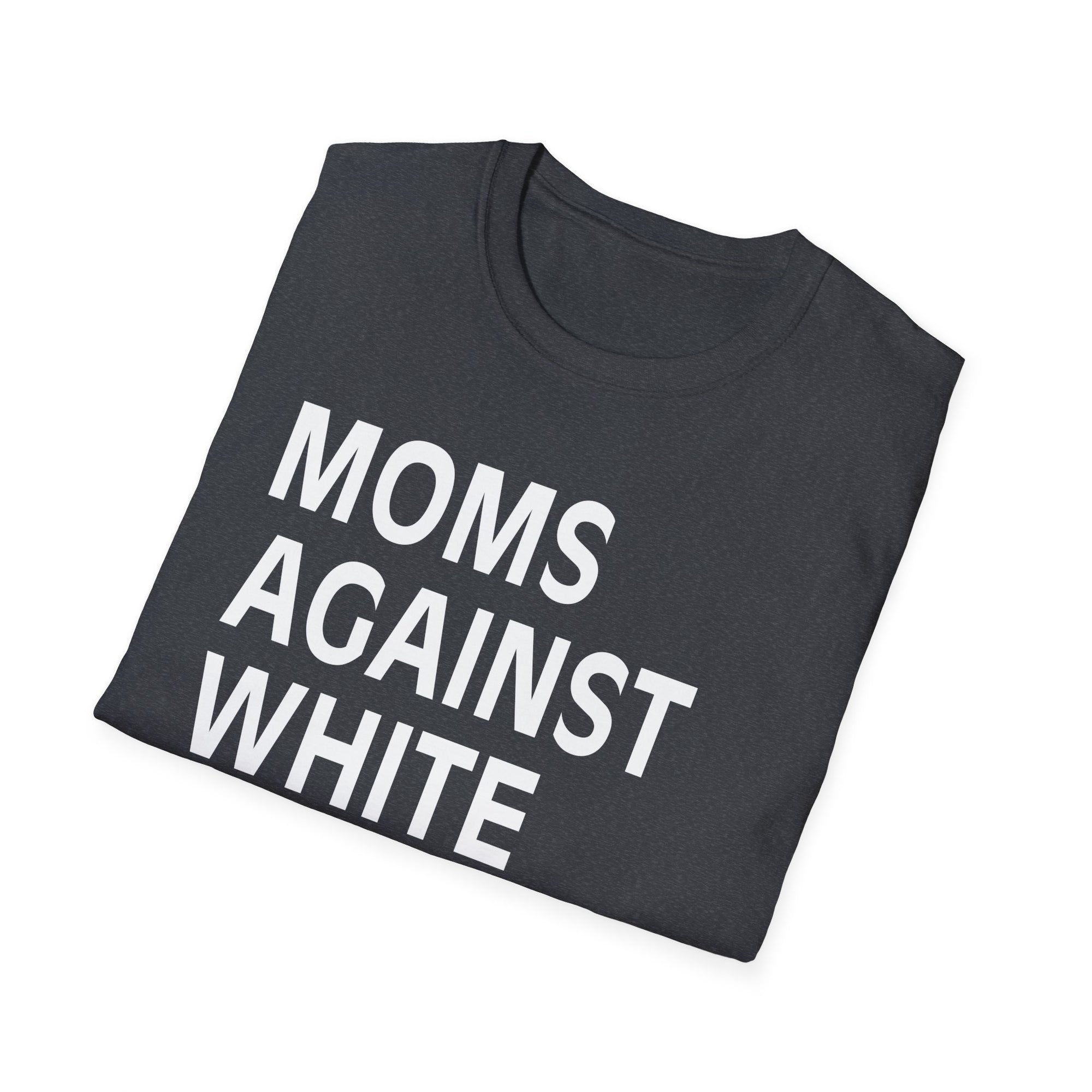 Moms Against White Baseball Pants T-Shirt, Funny Mom Tee, Gift for Moms, Casual Wear, Sports Apparel, Summer Outfit