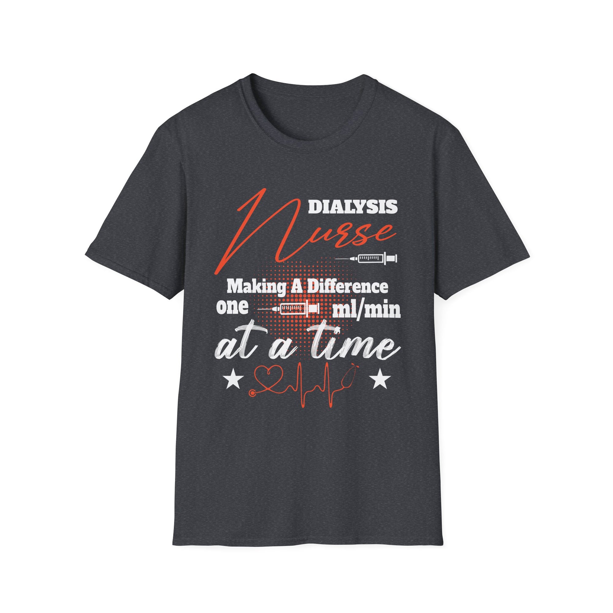 Dialysis Nurse T-Shirt | Making A Difference | Gift for Healthcare Workers, Medical Professionals, Nurse Appreciation, Supportive Tees