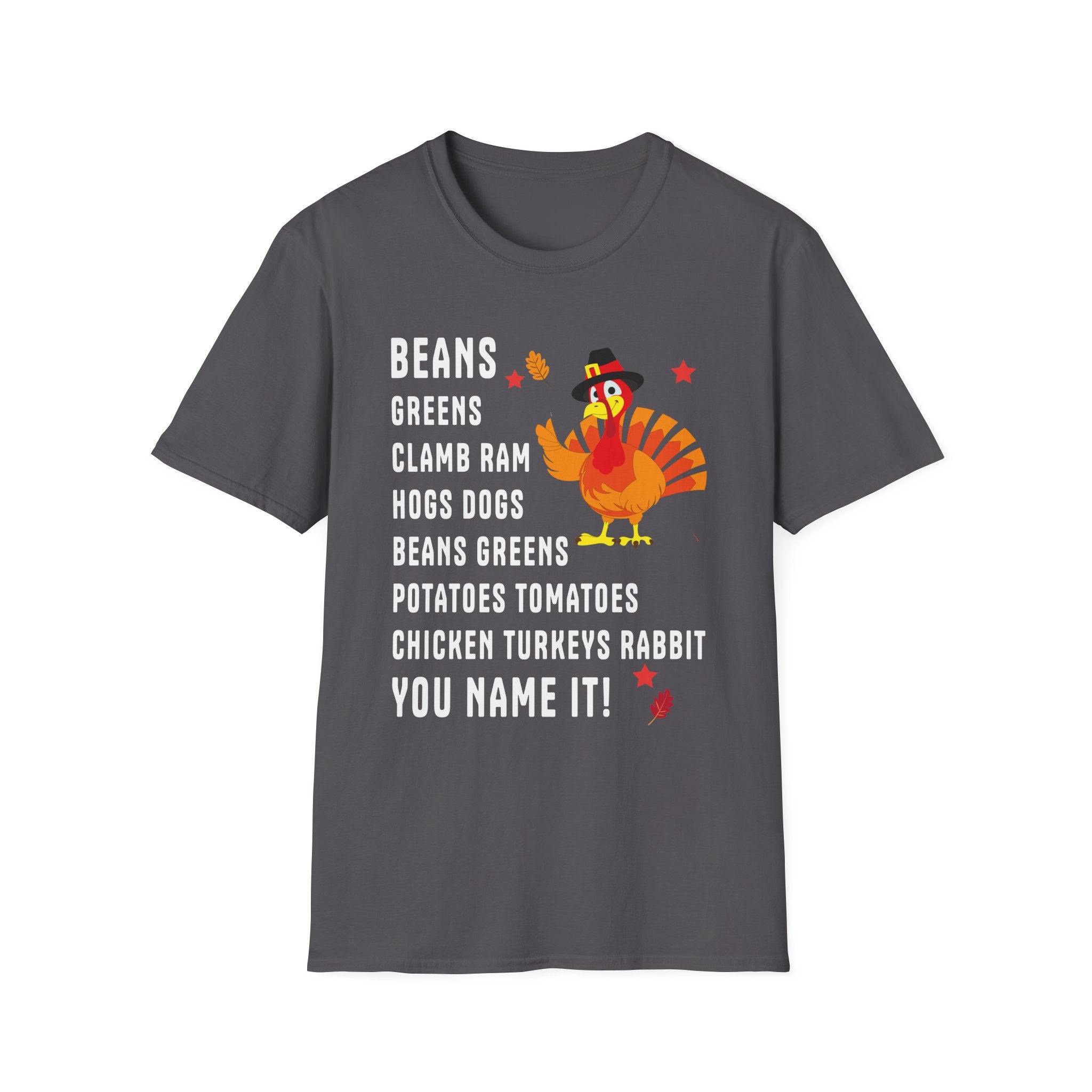 Thanksgiving-Themed Unisex T-Shirt, Funny Turkey Design Tee, Autumn Fashion, Holiday Gathering Shirt, Comfy Casual Wear, Gift for Food [...]